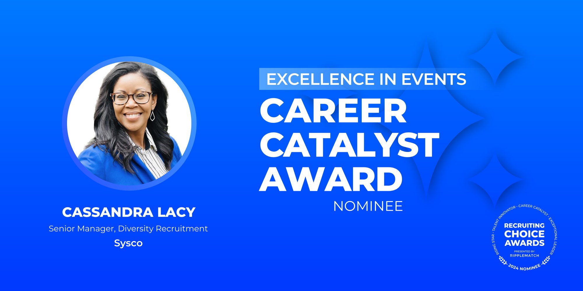 CAREER CATALYST - Excellence in Events - Cassandra Lacy-1