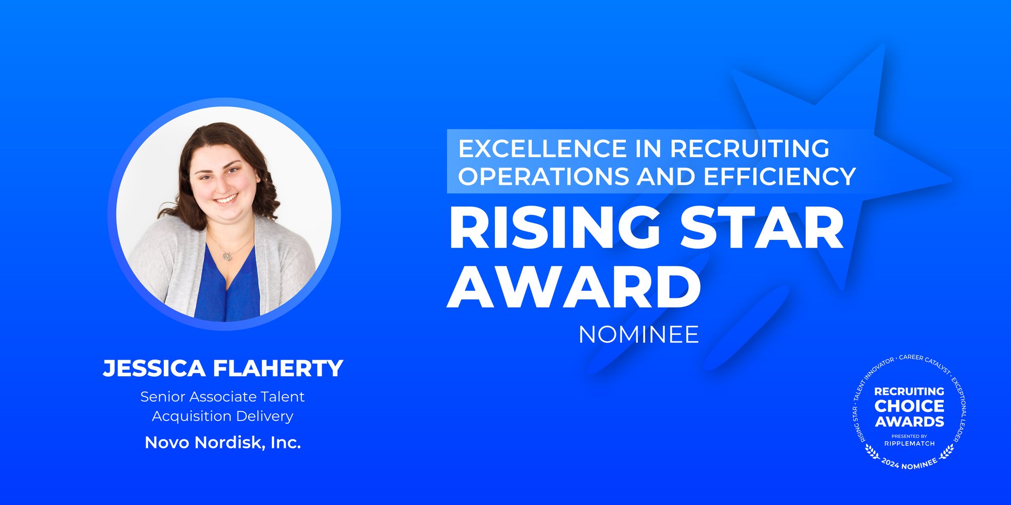 RISING STAR - Excellence in Recruiting Operations and Efficiency - Jessica Flaherty-1