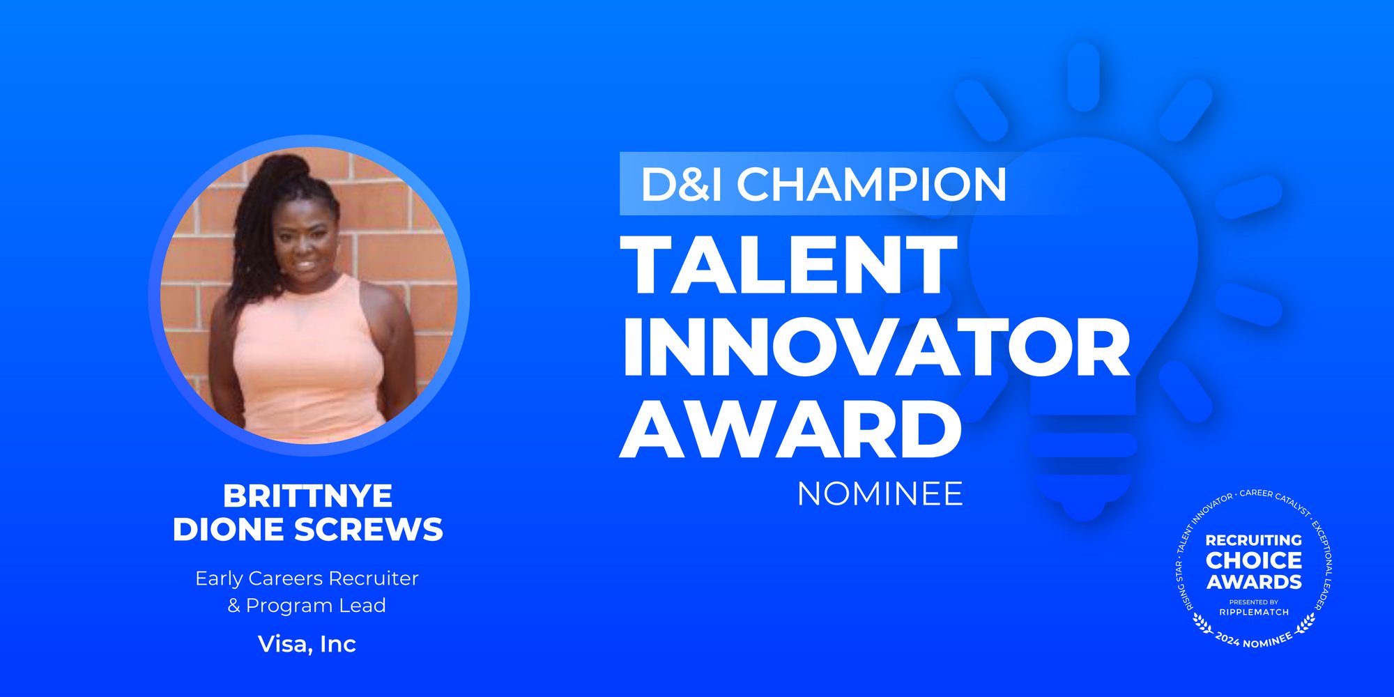 TALENT INNOVATOR - D&I Champion - Brittnye Dione Screws-2