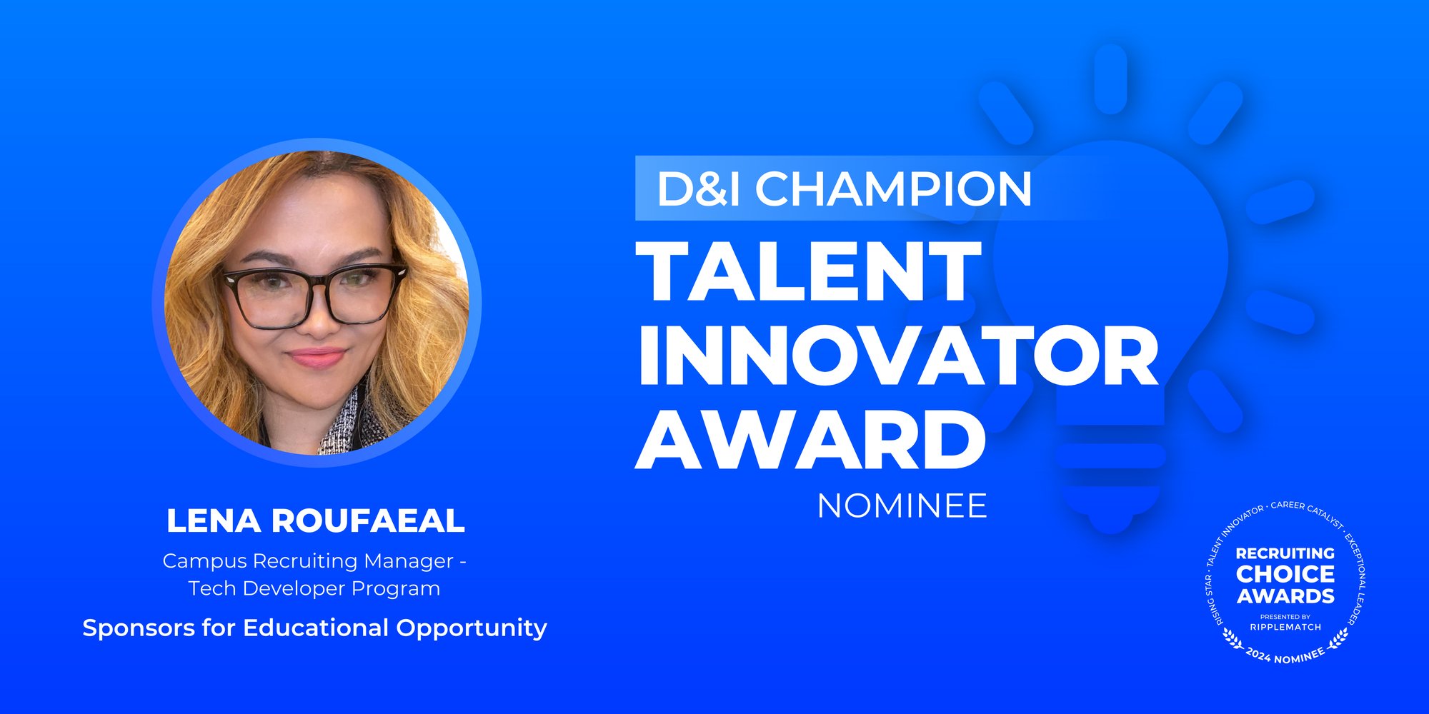 TALENT INNOVATOR - D&I Champion - Lena Roufaeal-1