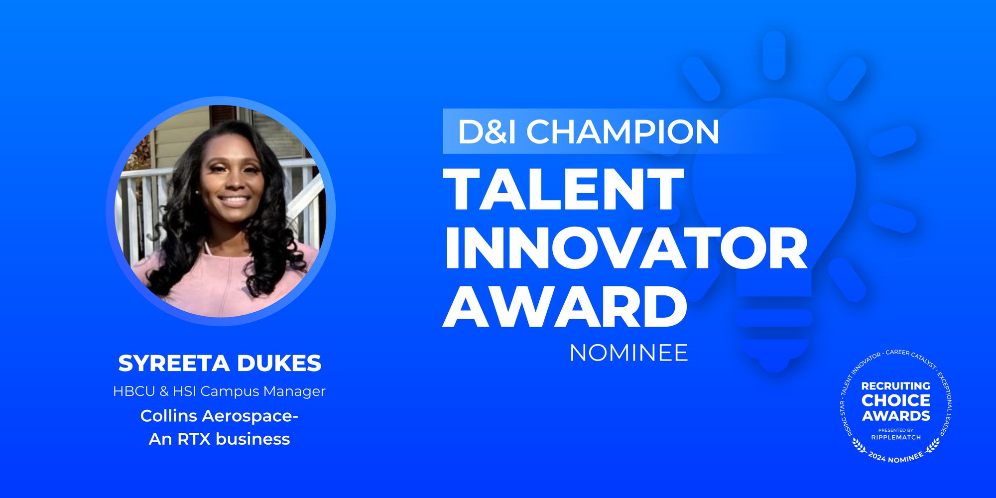 TALENT INNOVATOR - D&I Champion - Syreeta Dukes-1