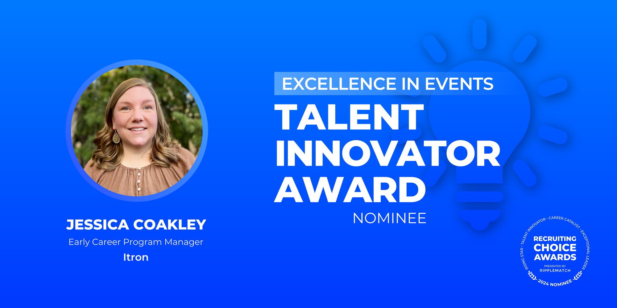 TALENT INNOVATOR - Excellence in Events - Jessica Coakley-2