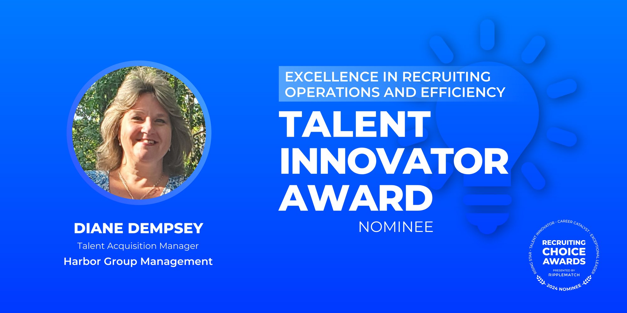 TALENT INNOVATOR - Excellence in Recruiting Operations and Efficiency - Diane Dempsey-1