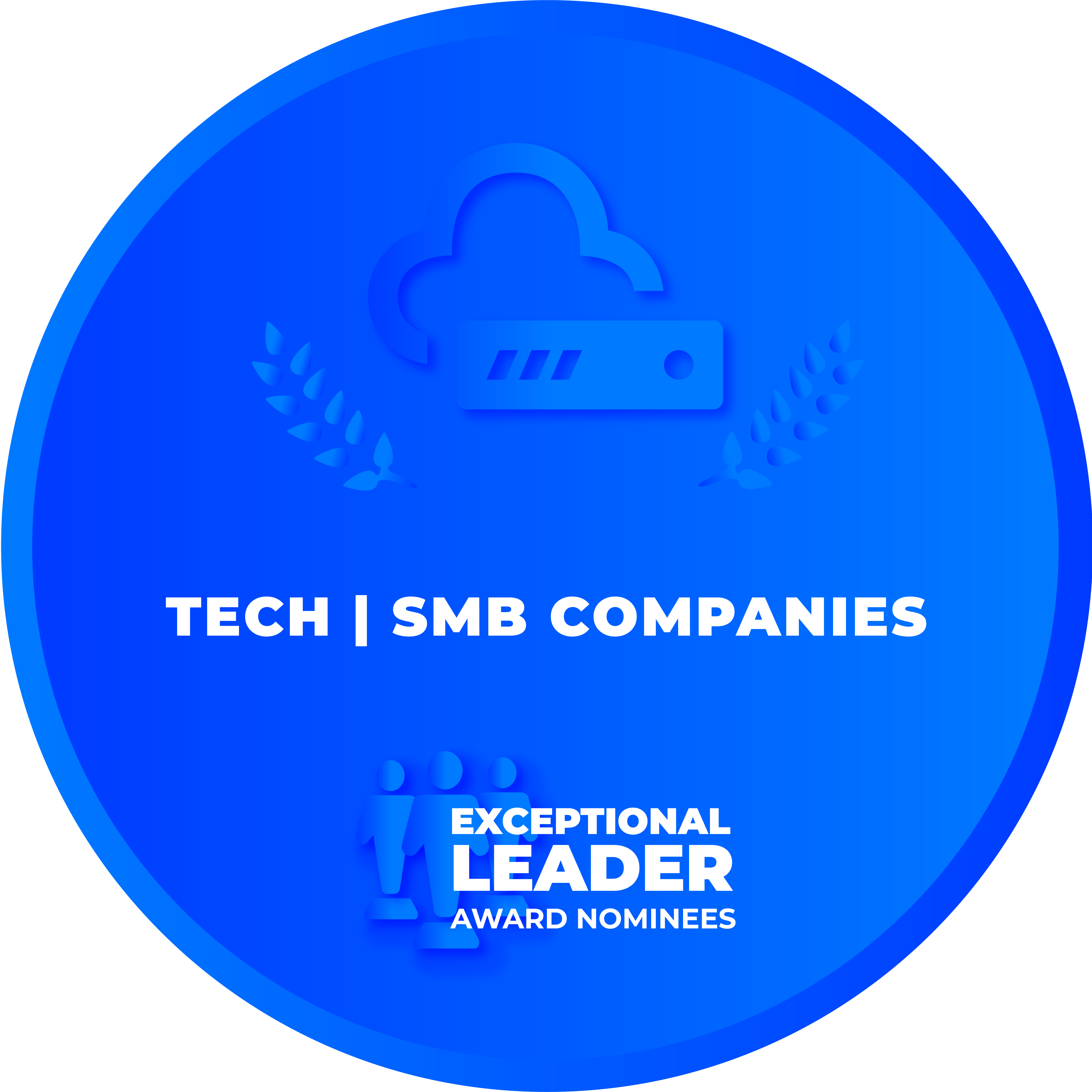 CRCA 2021 - Exceptional Leader Award - Tech.SMB Companies Nominee Badge