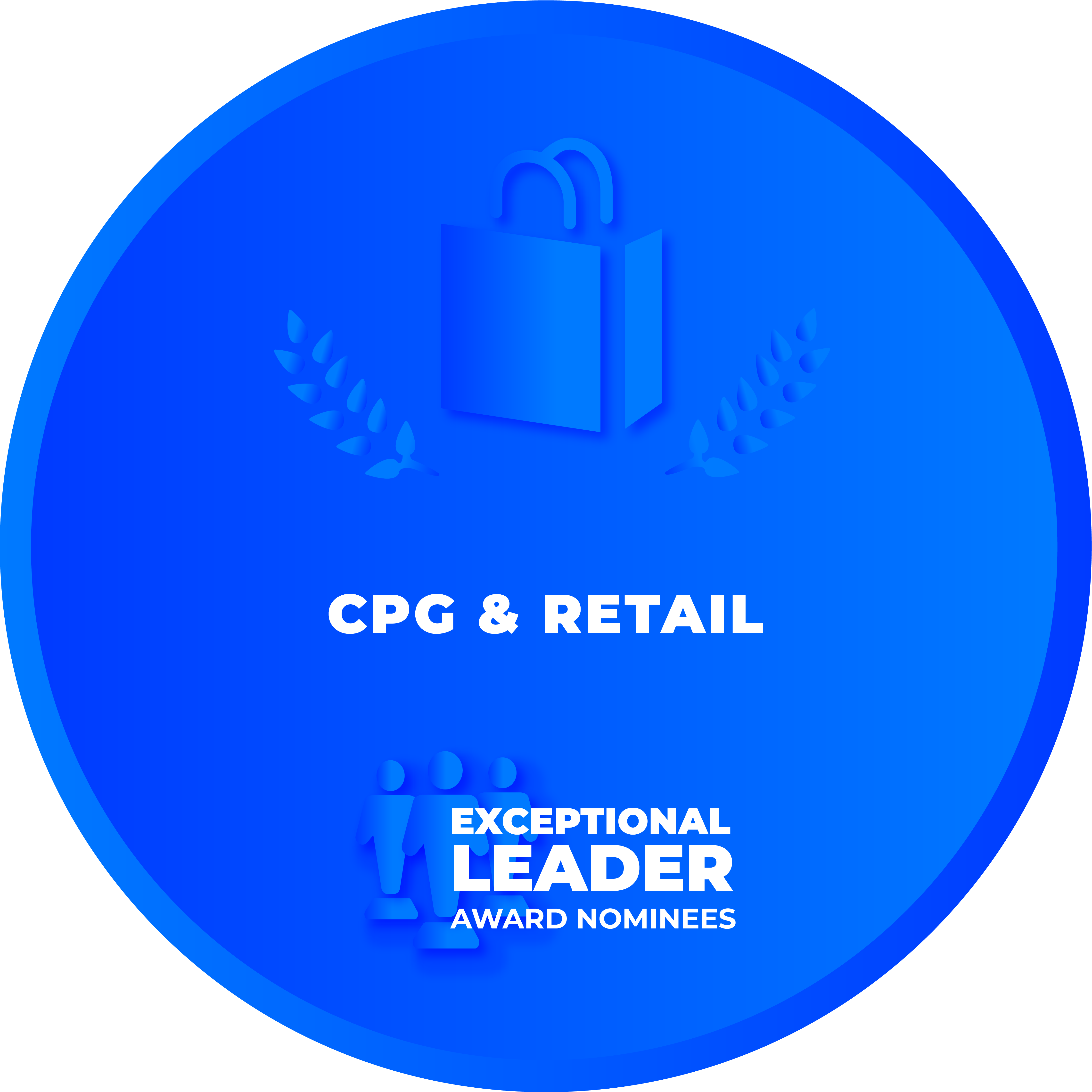 CRCA 2021 - Exceptional Leader Award - CPG & Retail Nominee Badge