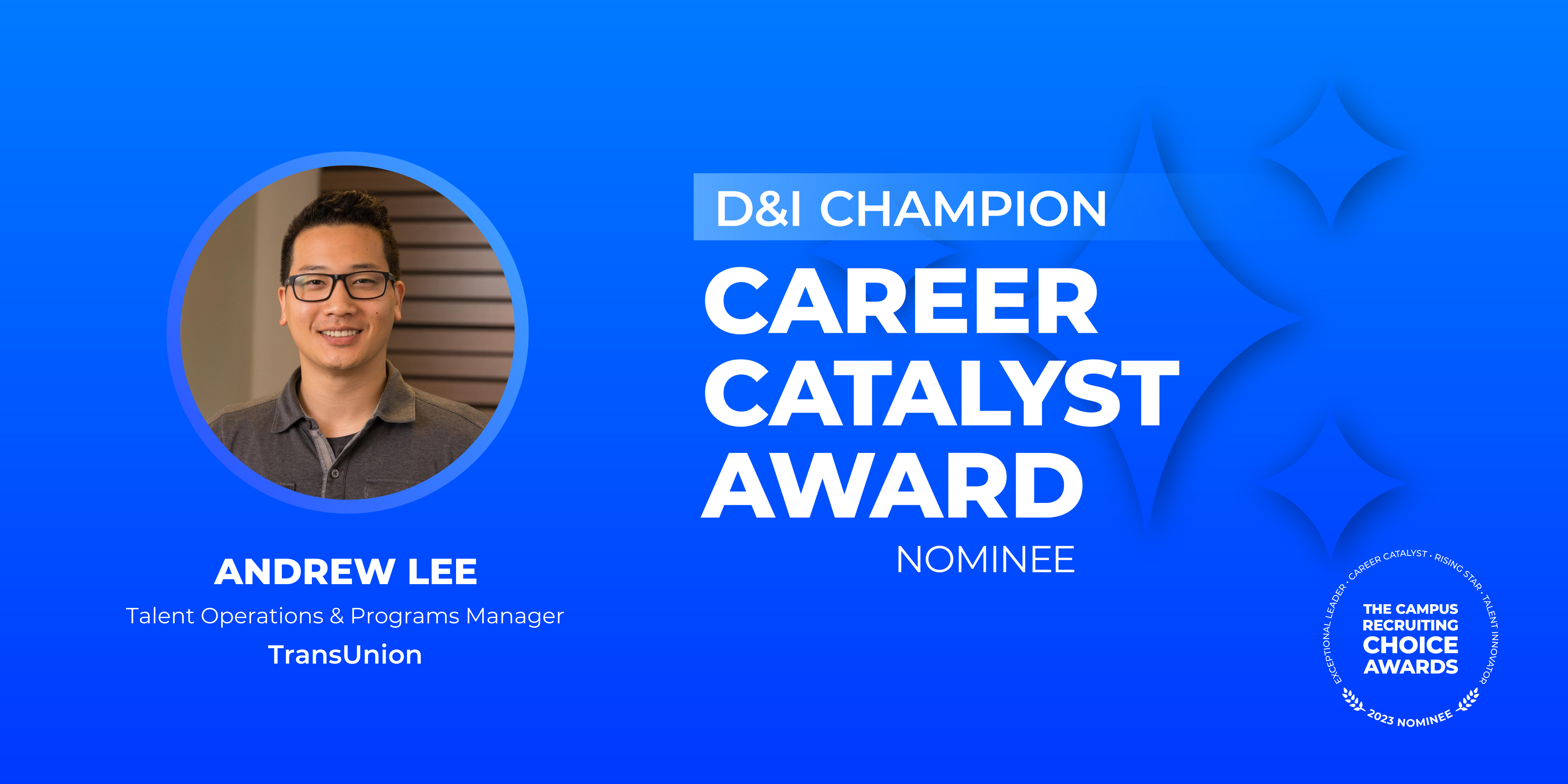 CAREER CATALYST - D&I Champion - Andrew Lee