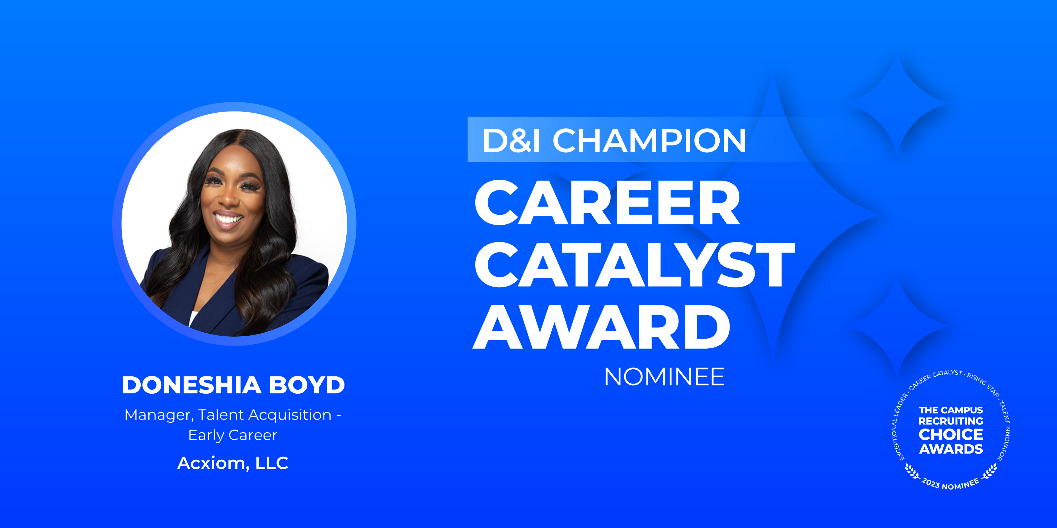 CAREER CATALYST - D&I Champion - Doneshia Boyd