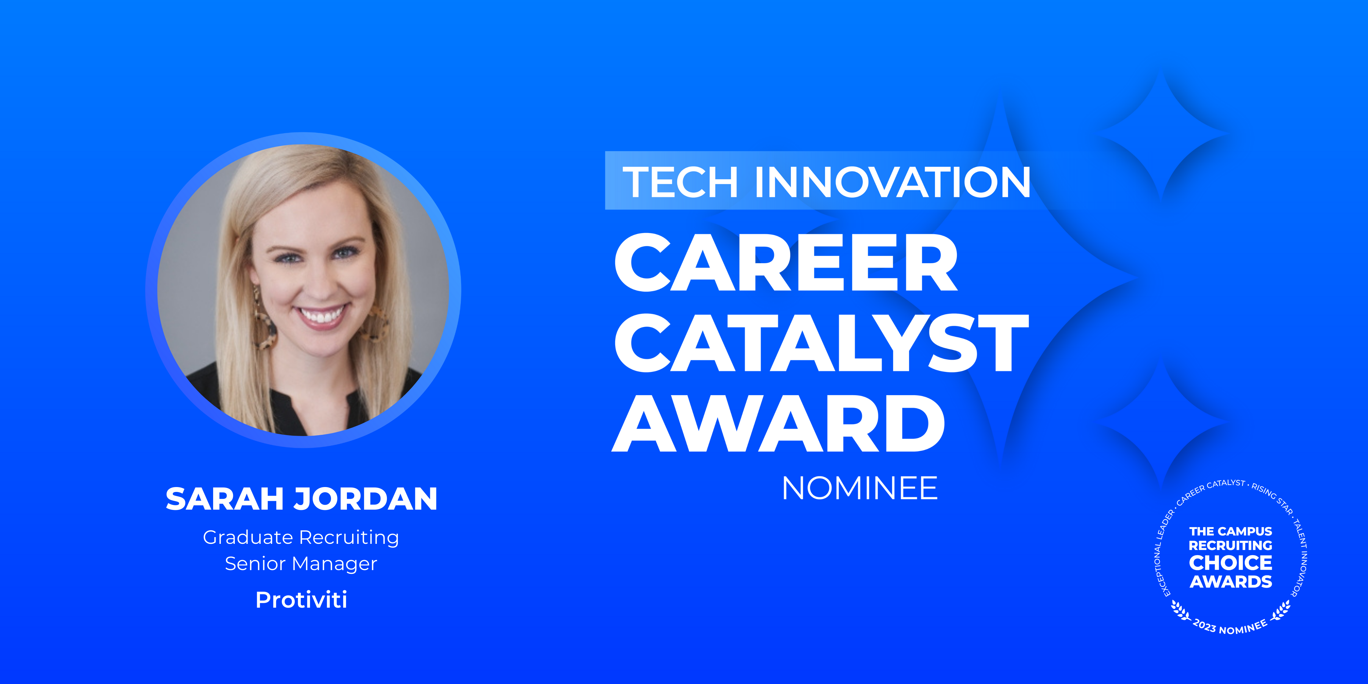 CAREER CATALYST - Tech Innovation - Sarah Jordan