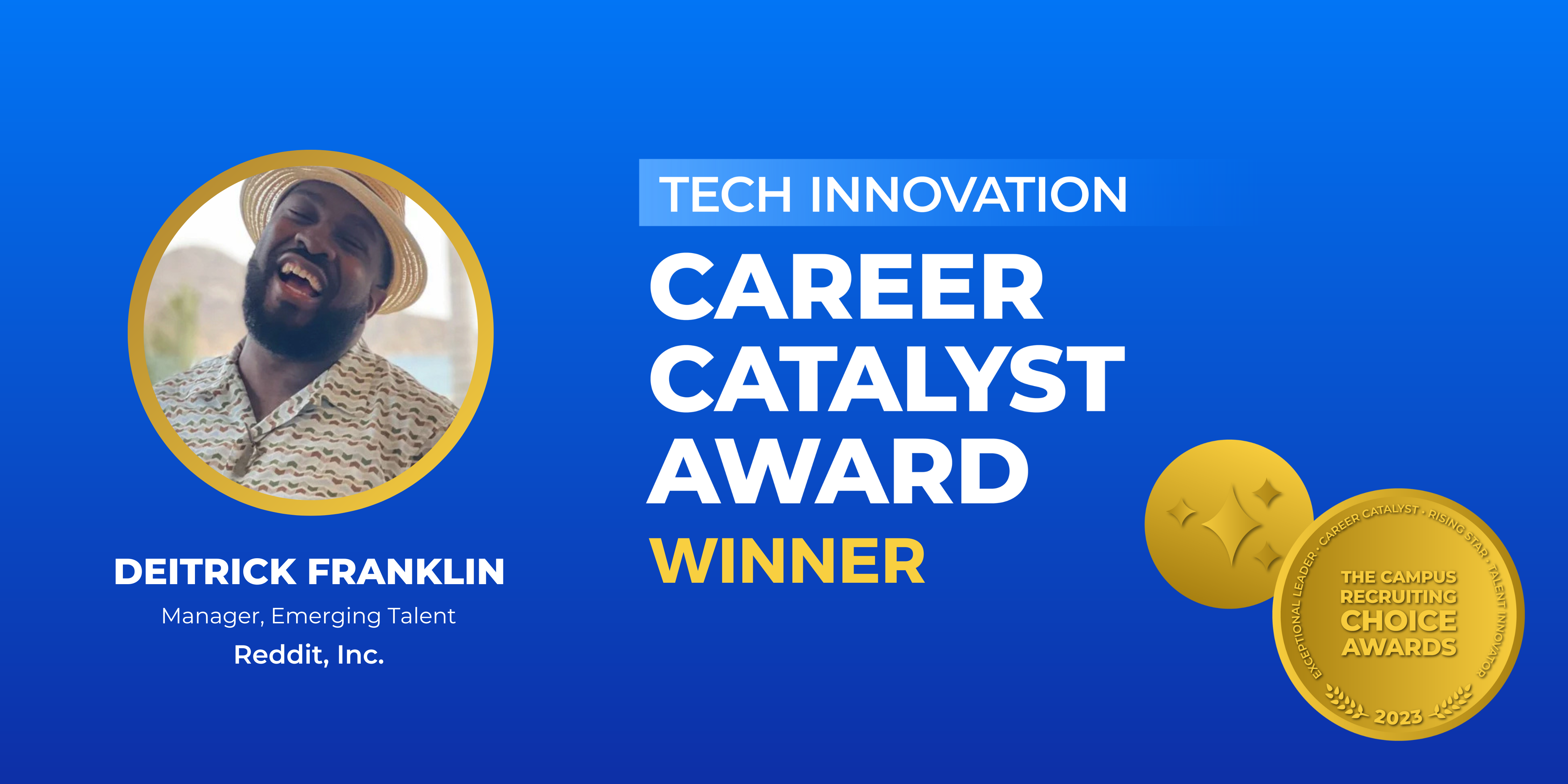CAREER CATALYST - Tech Innovation - Winner - Deitrick Franklin-1
