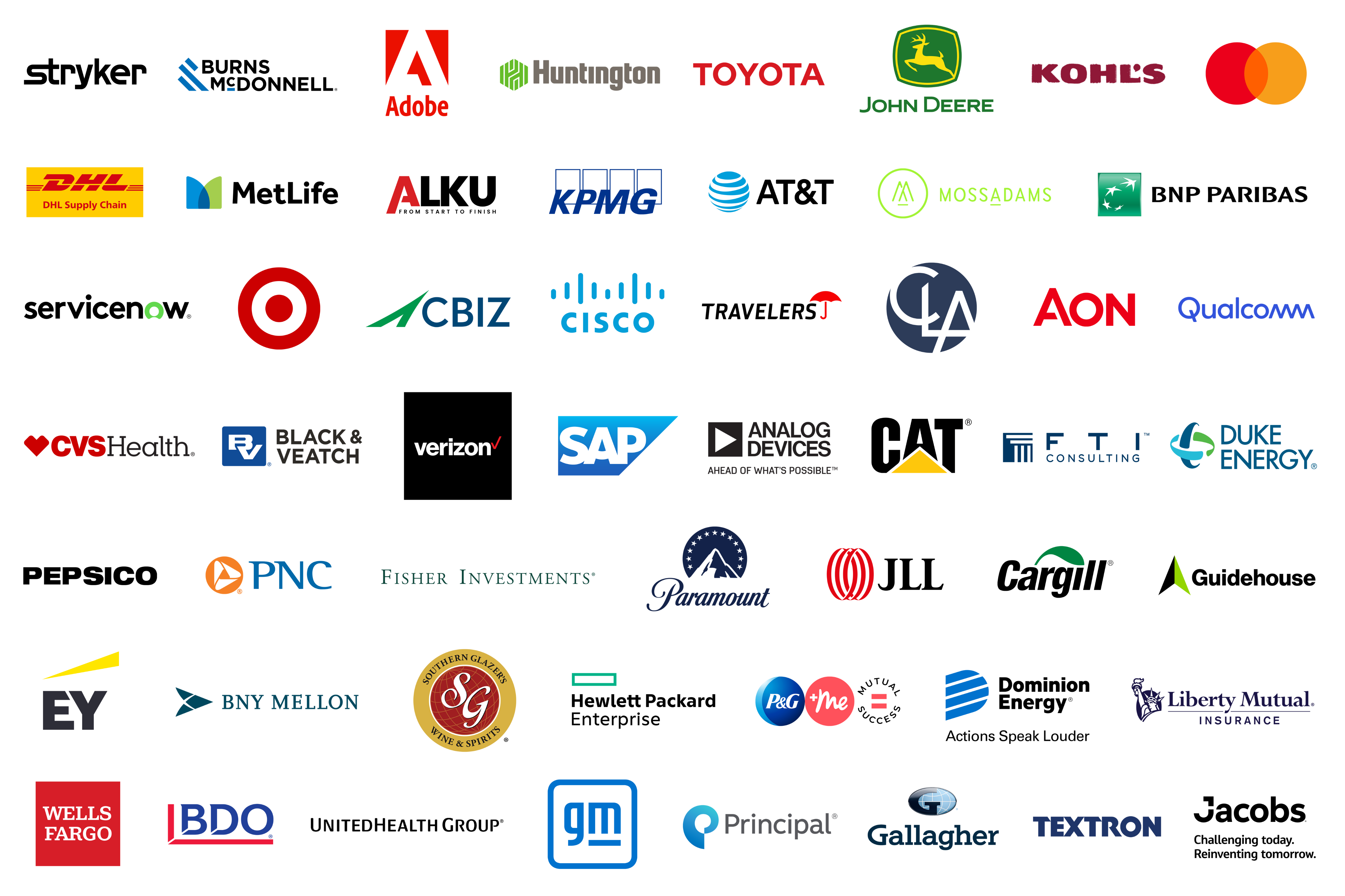 CFA 2024 Logo Wall - Enterprise Programs