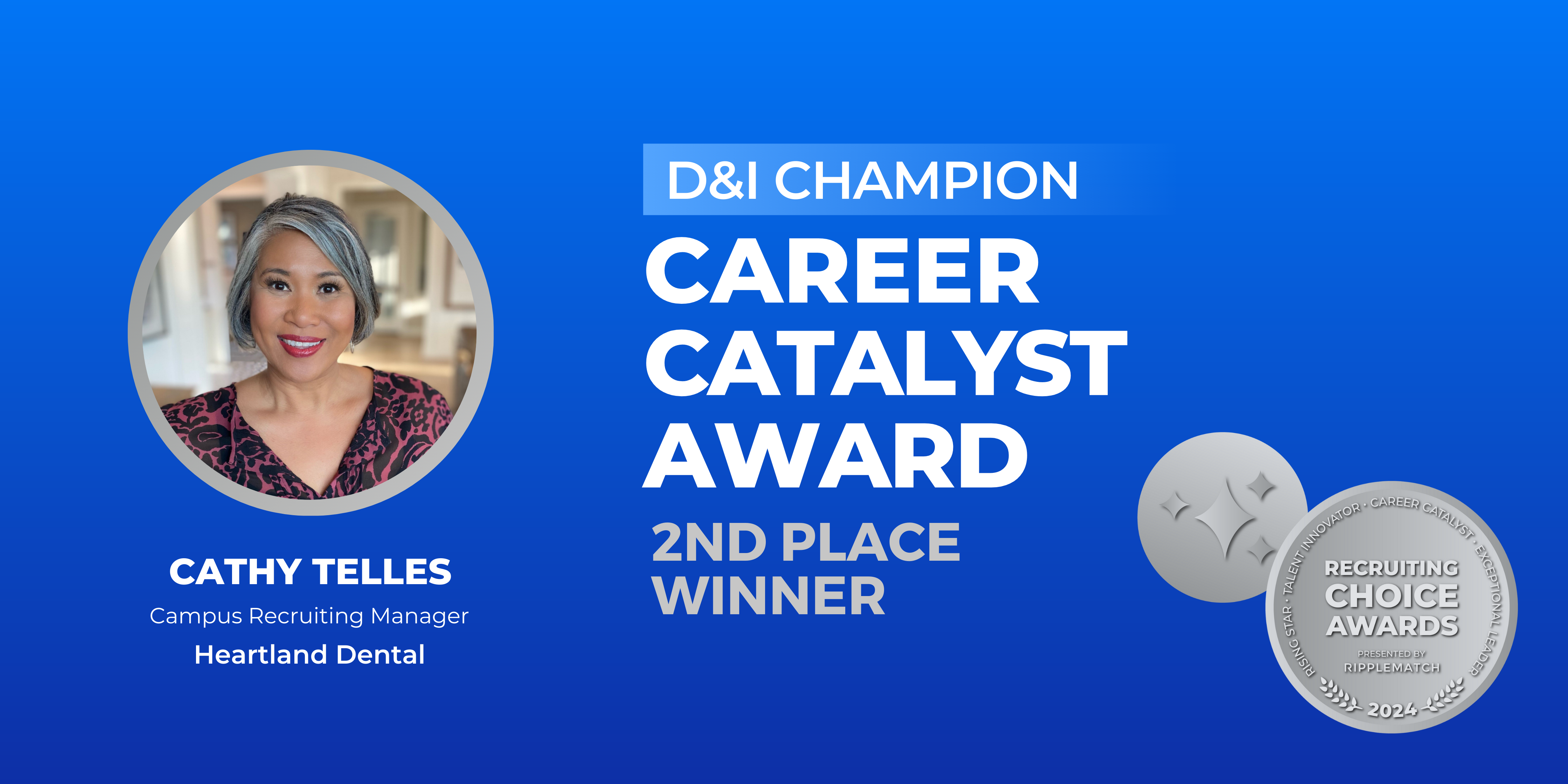 Career Catalyst Award, D&I Champion - 2nd Place Winner - Cathy Telles-1