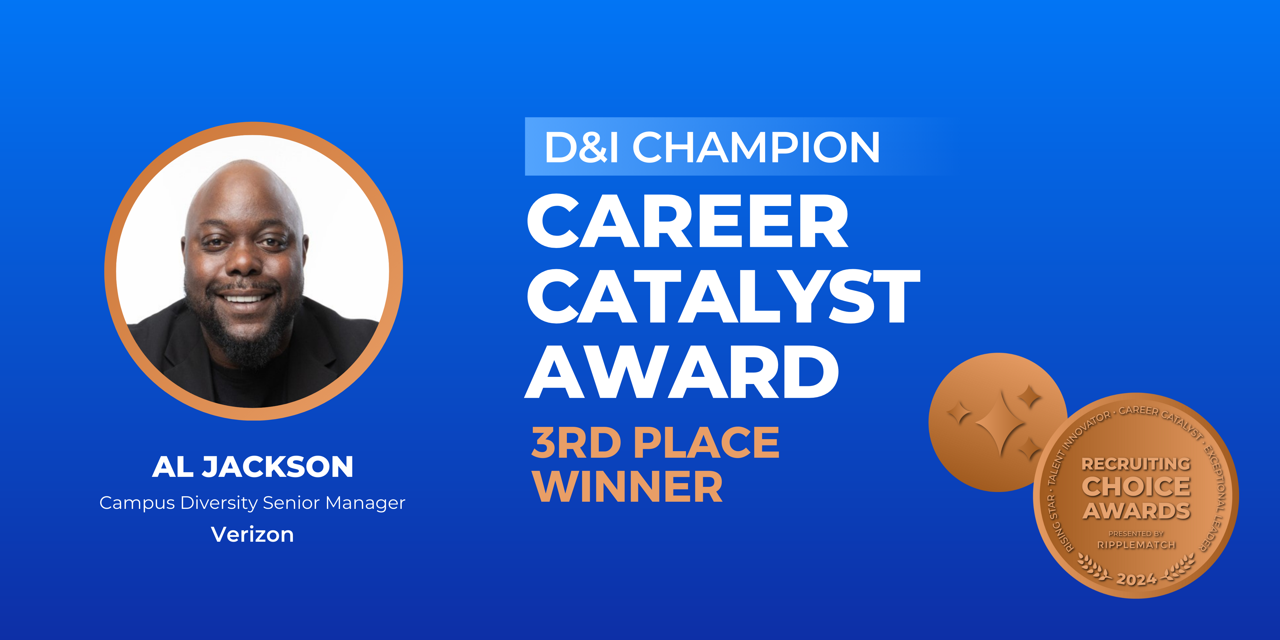 Career Catalyst Award, D&I Champion - 3rd Place Winner - Al Jackson-1