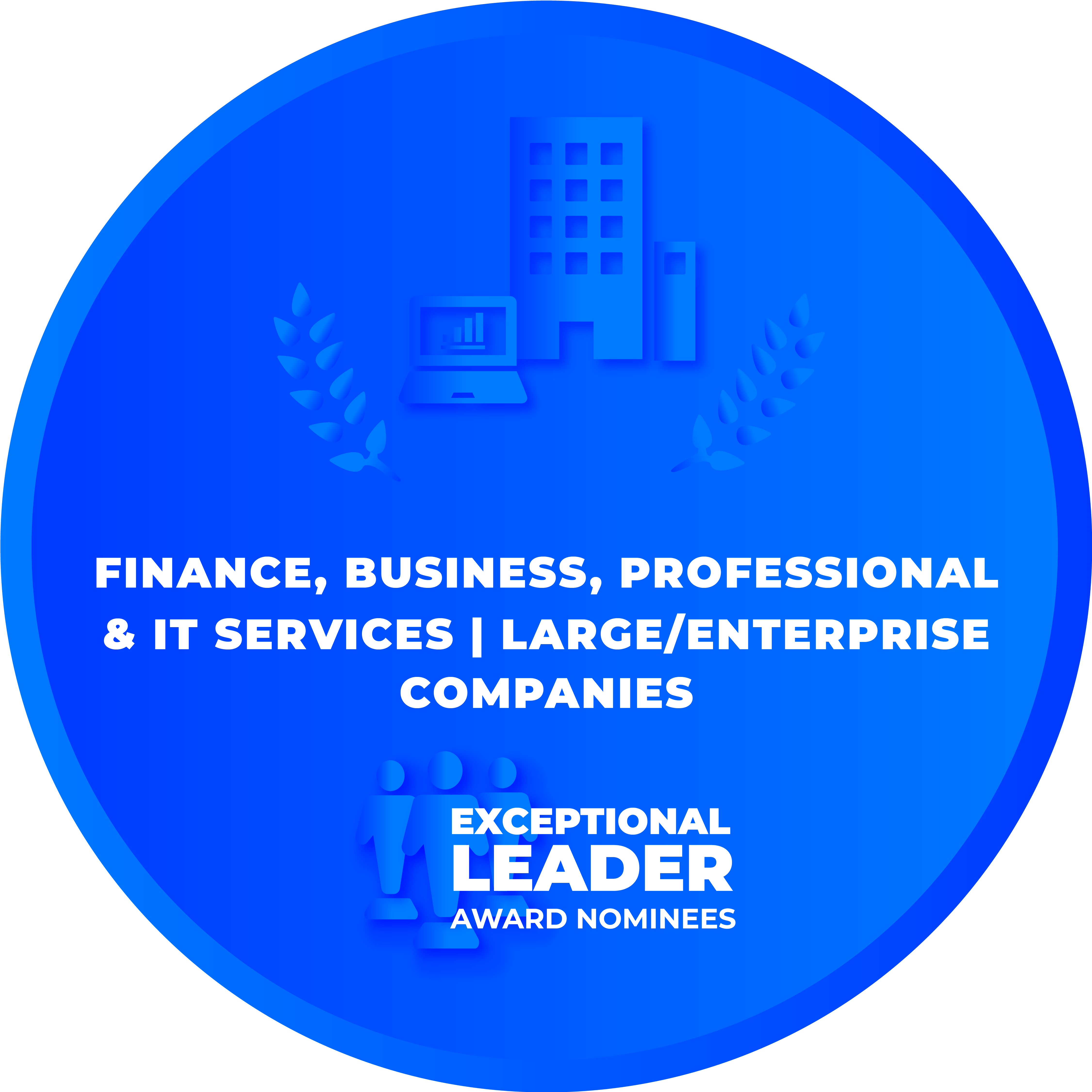 CRCA 2022 - EXCEPTIONAL LEADER AWARDS - Finance Business Professional IT Services Large Enterprise Companies