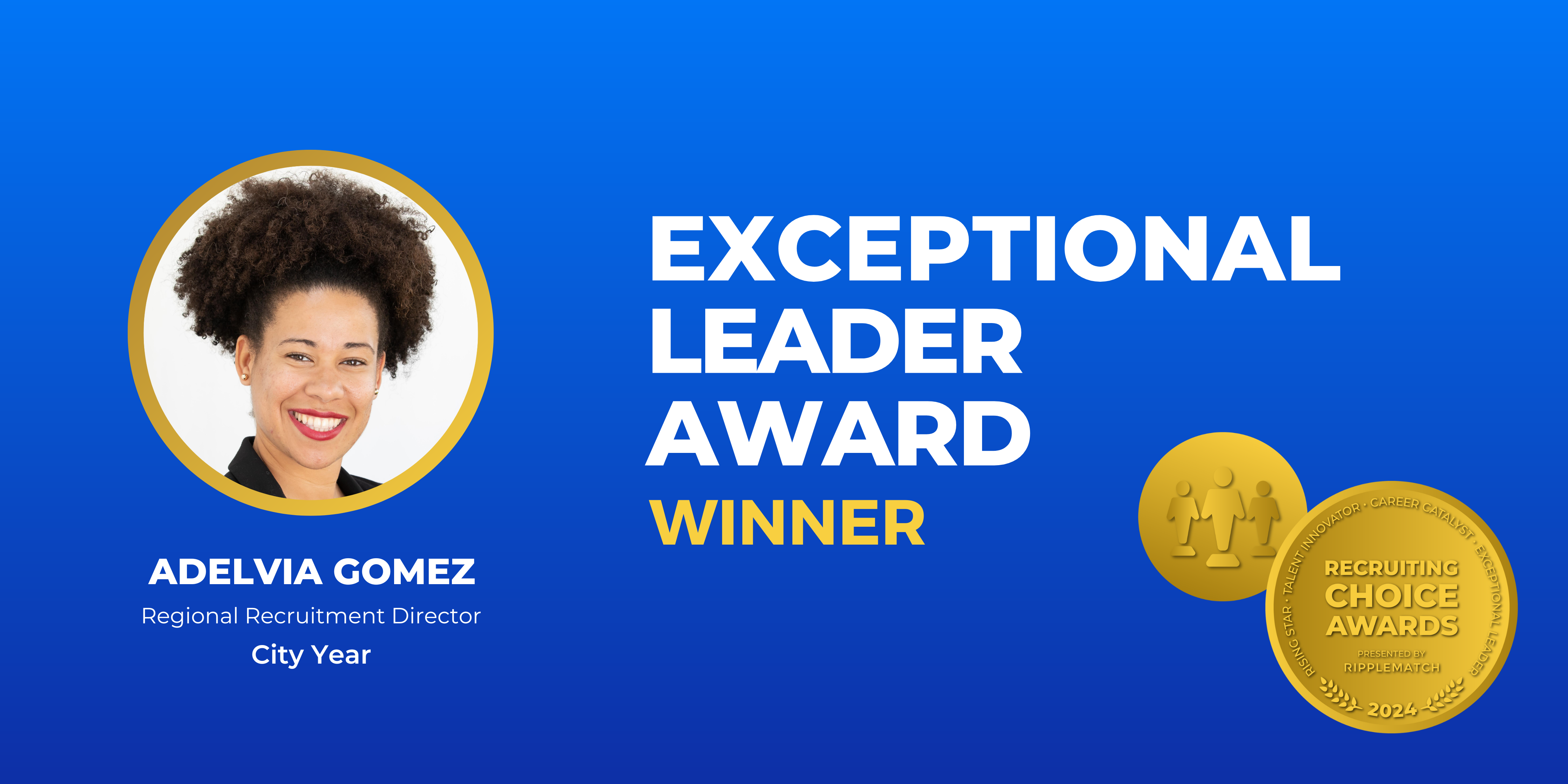 Exceptional Leader Award, Enterprise Early Career Program - Winner - Adelvia Gomez-2