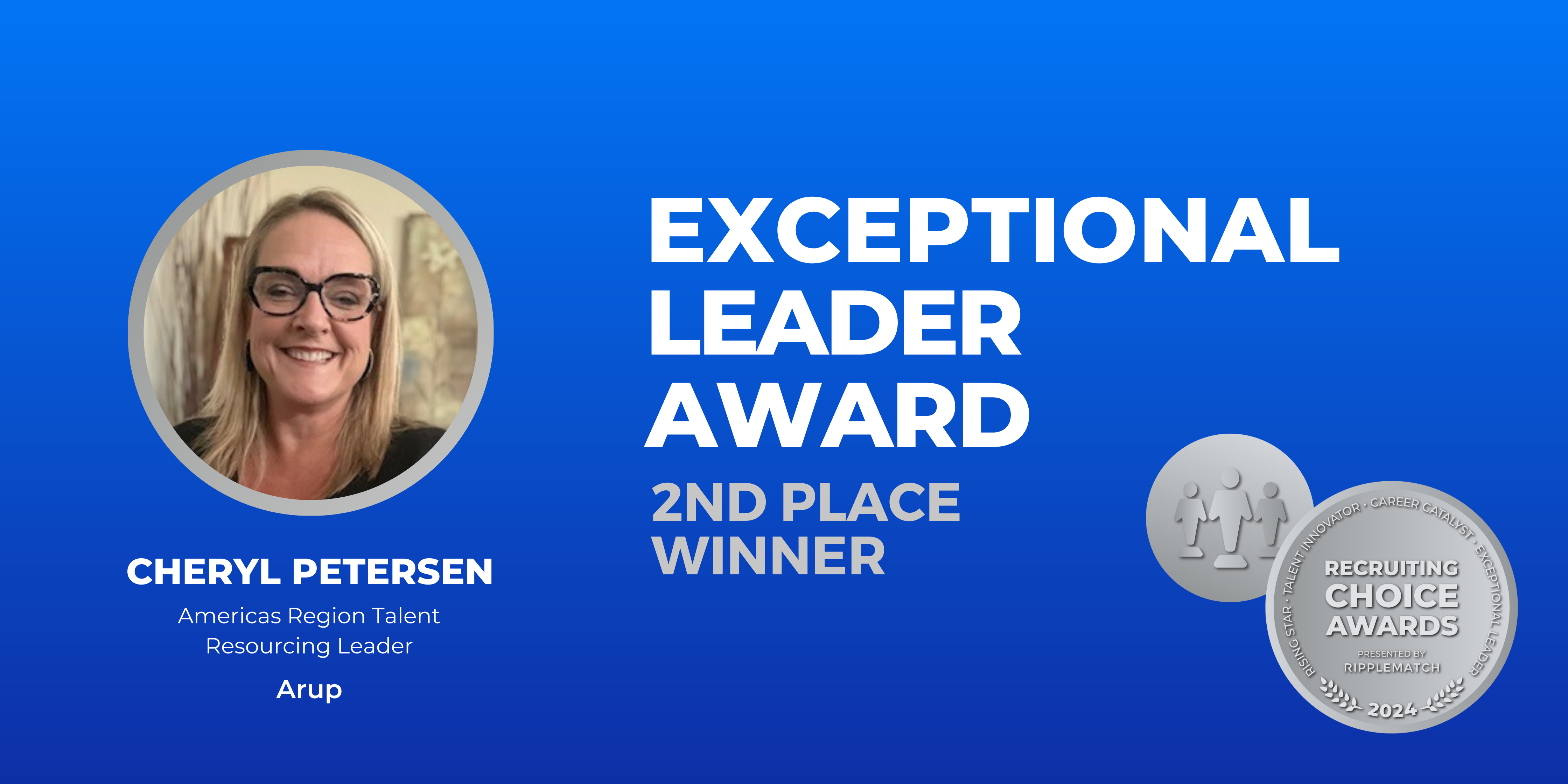 Exceptional Leader Award, Enterprise Early Career Program, Large Company - 2nd Place Winner - Cheryl Petersen-1