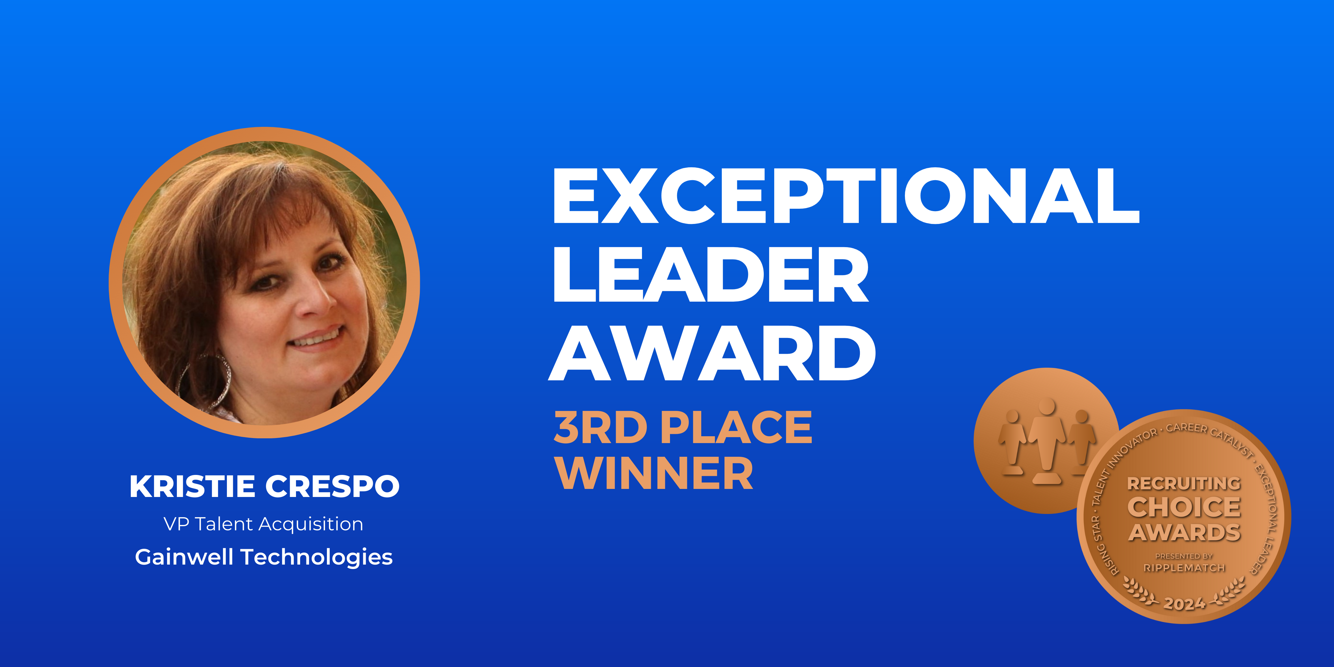 Exceptional Leader Award, Enterprise Early Career Program, Large Company - 3rd Place Winner - Kristie Crespo-1