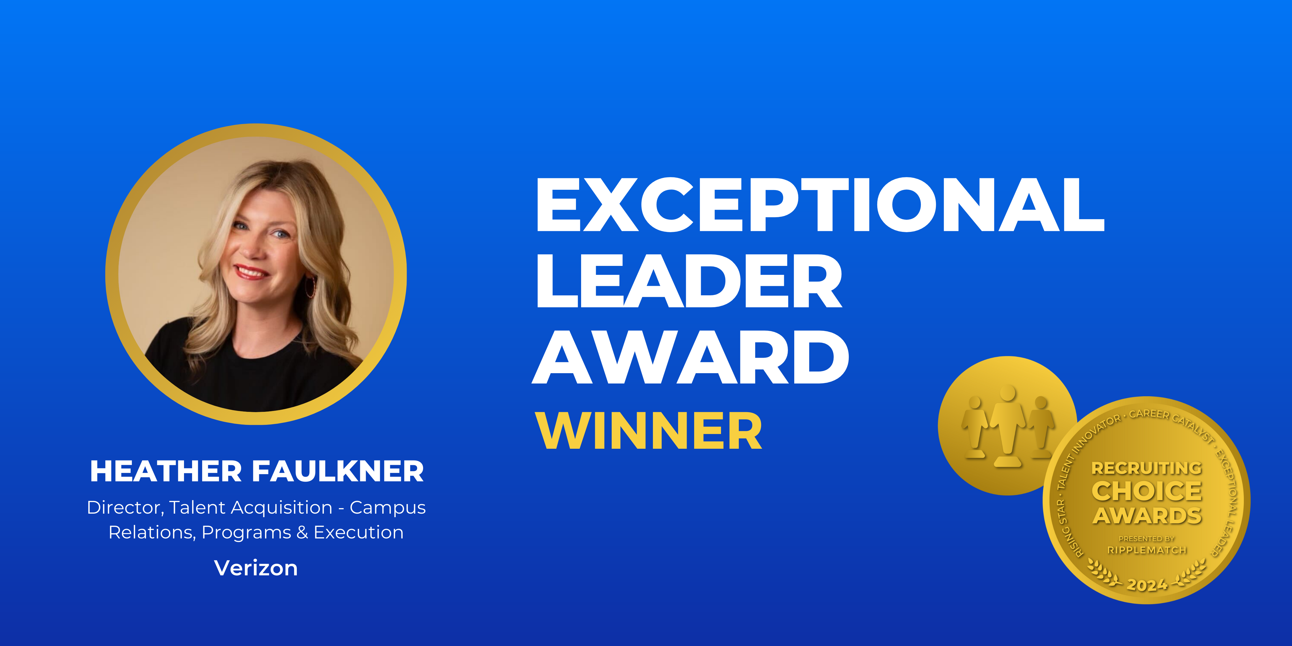 Exceptional Leader Award, Enterprise Early Career Program, Large Company - Winner - Heather Faulkner-1