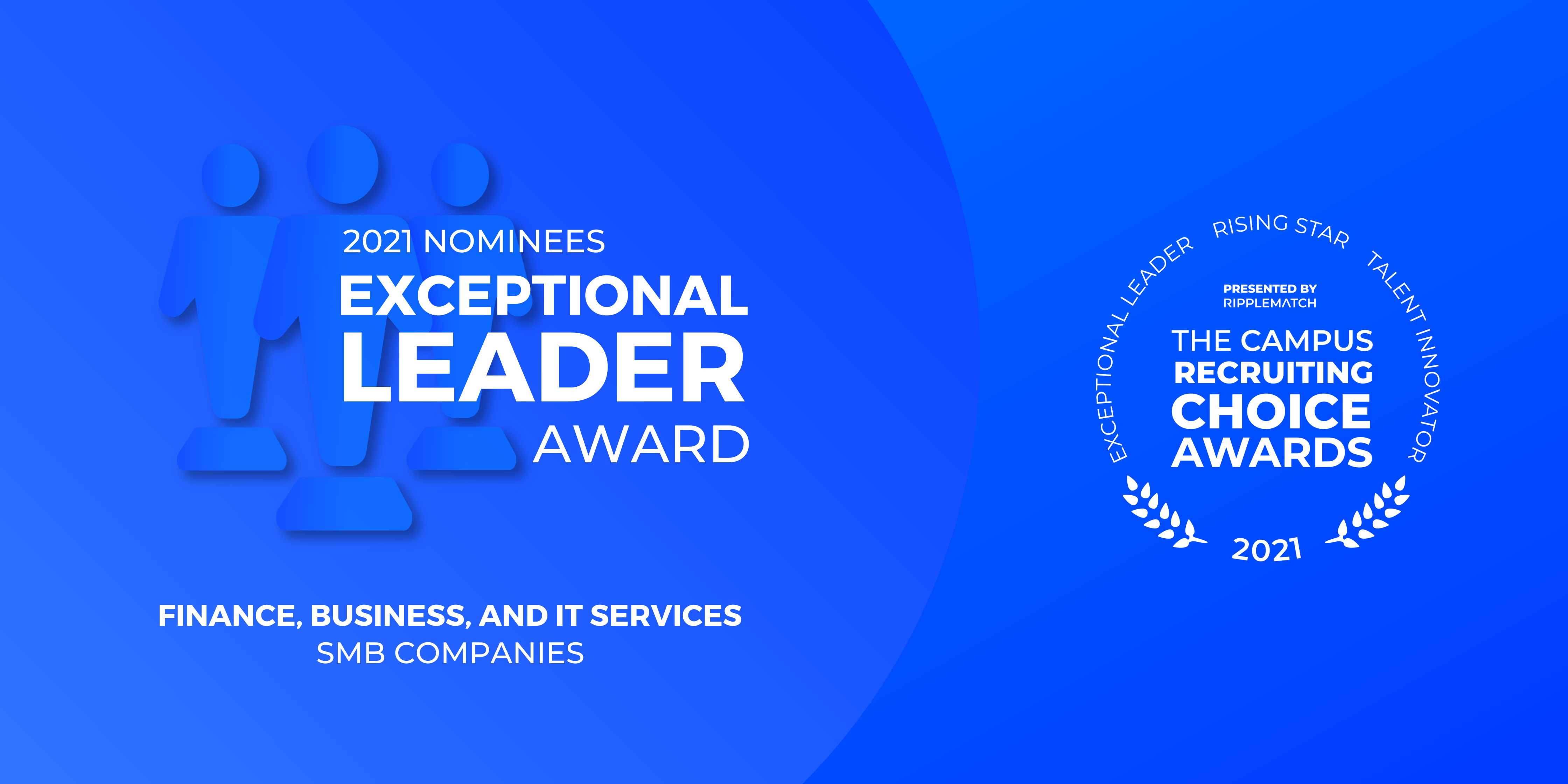 Exceptional Leader Award - Finance, Business, and IT Services | SMB Companies