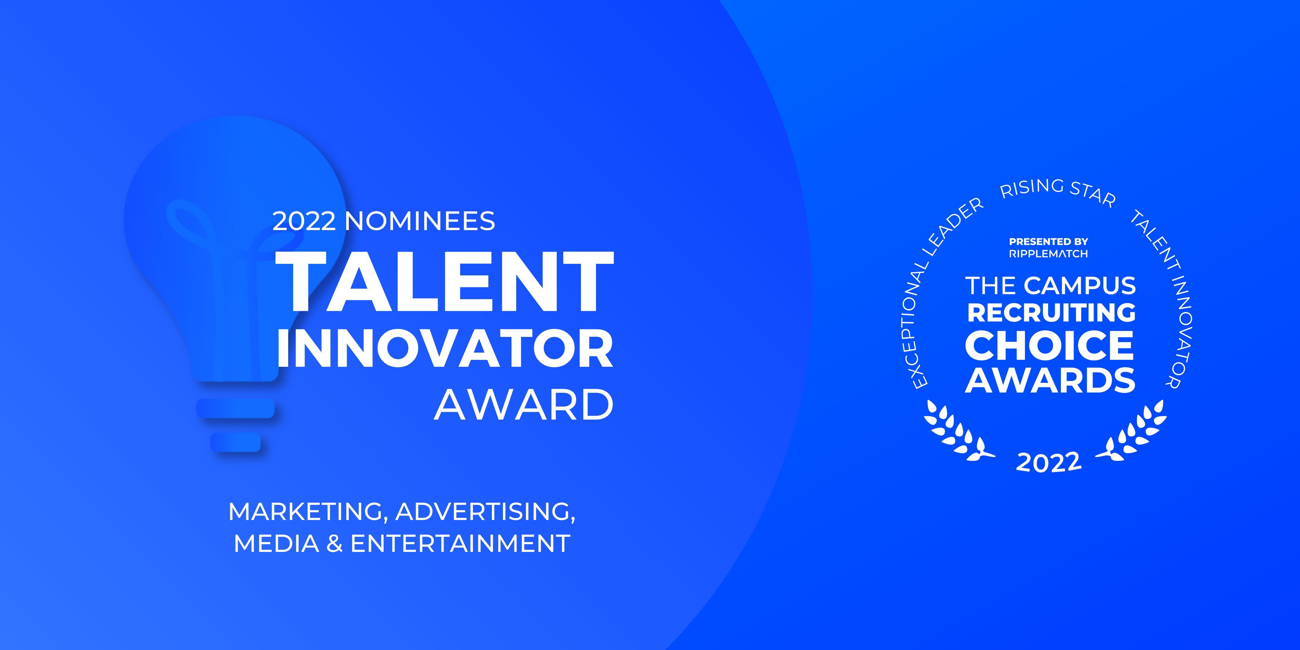 Talent Innovator Award - Marketing, Advertising, Media & Entertainment