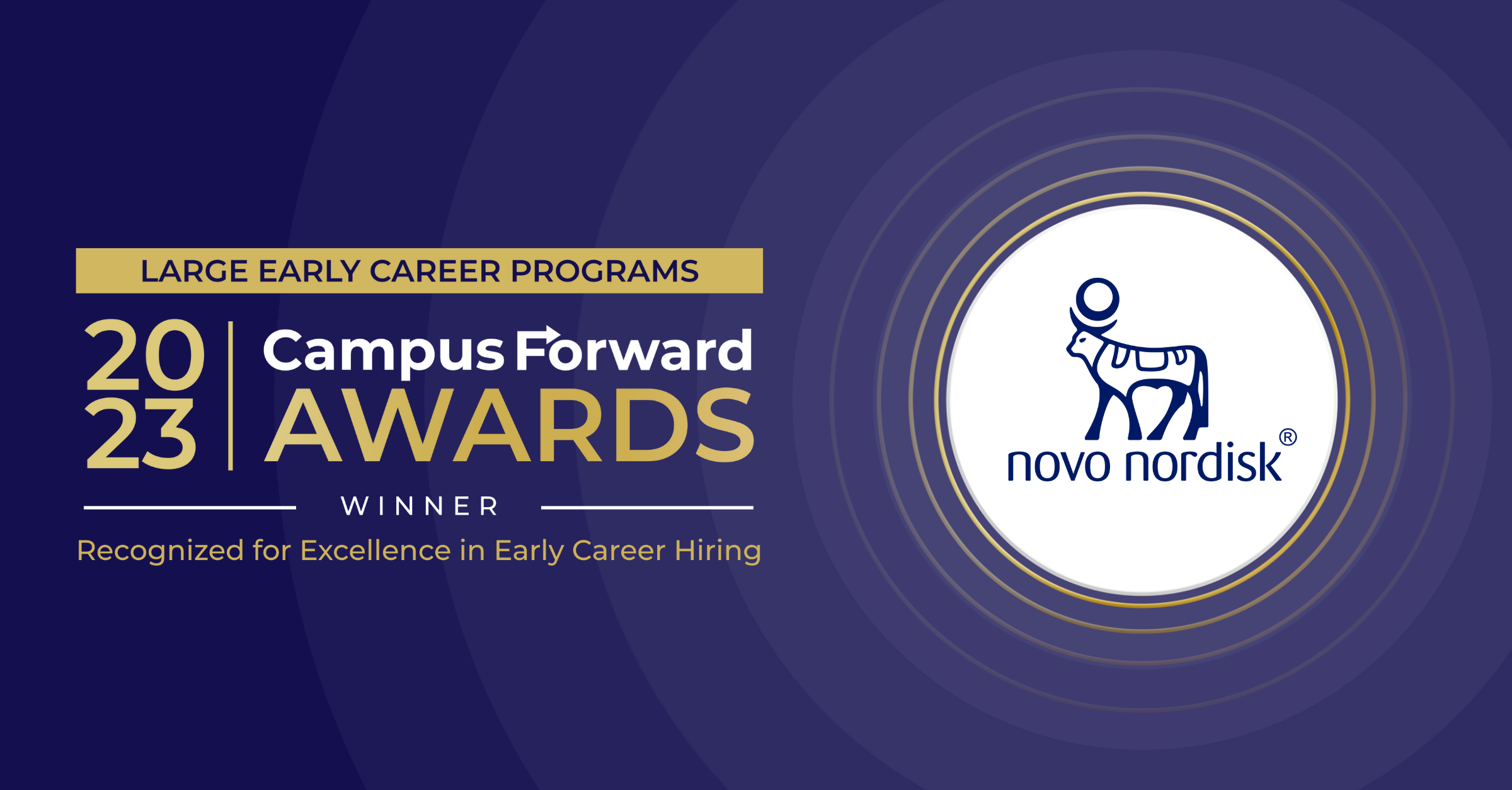 Novo Nordisk, US & Canada | 2023 Campus Forward Award Winner