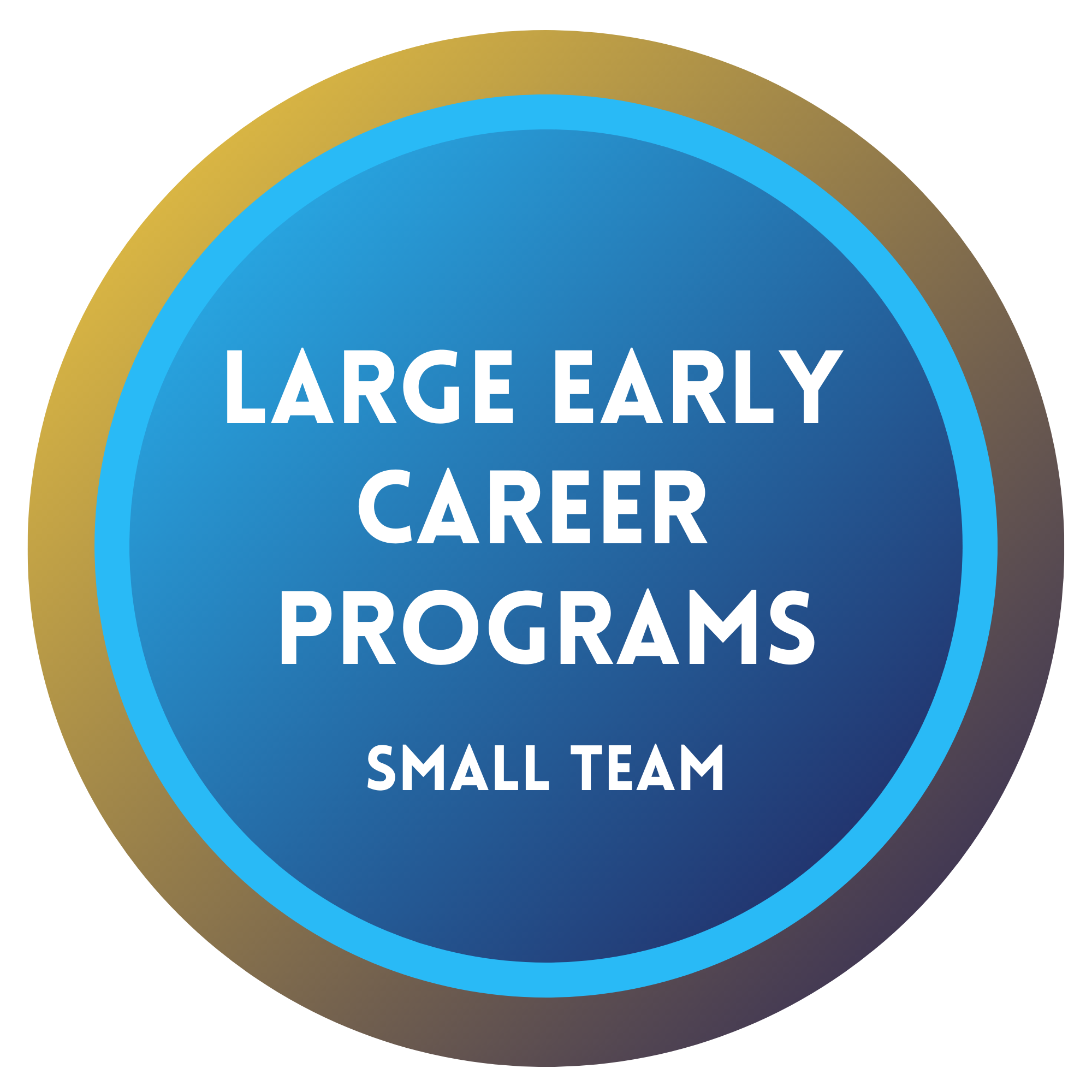 Large Early Career Programs, Small Team - Click to View