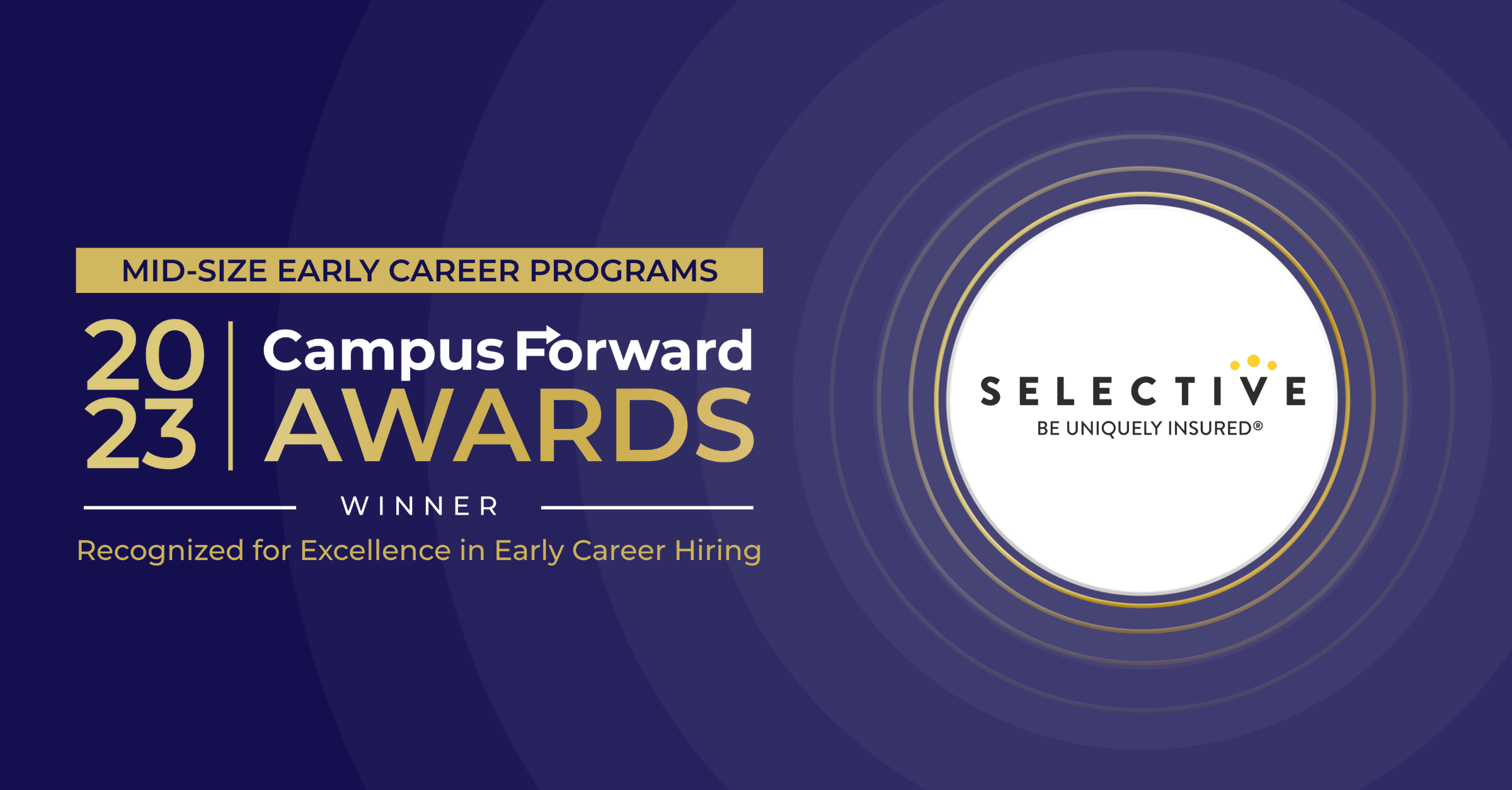 Selective Insurance | 2023 Campus Forward Award Winner