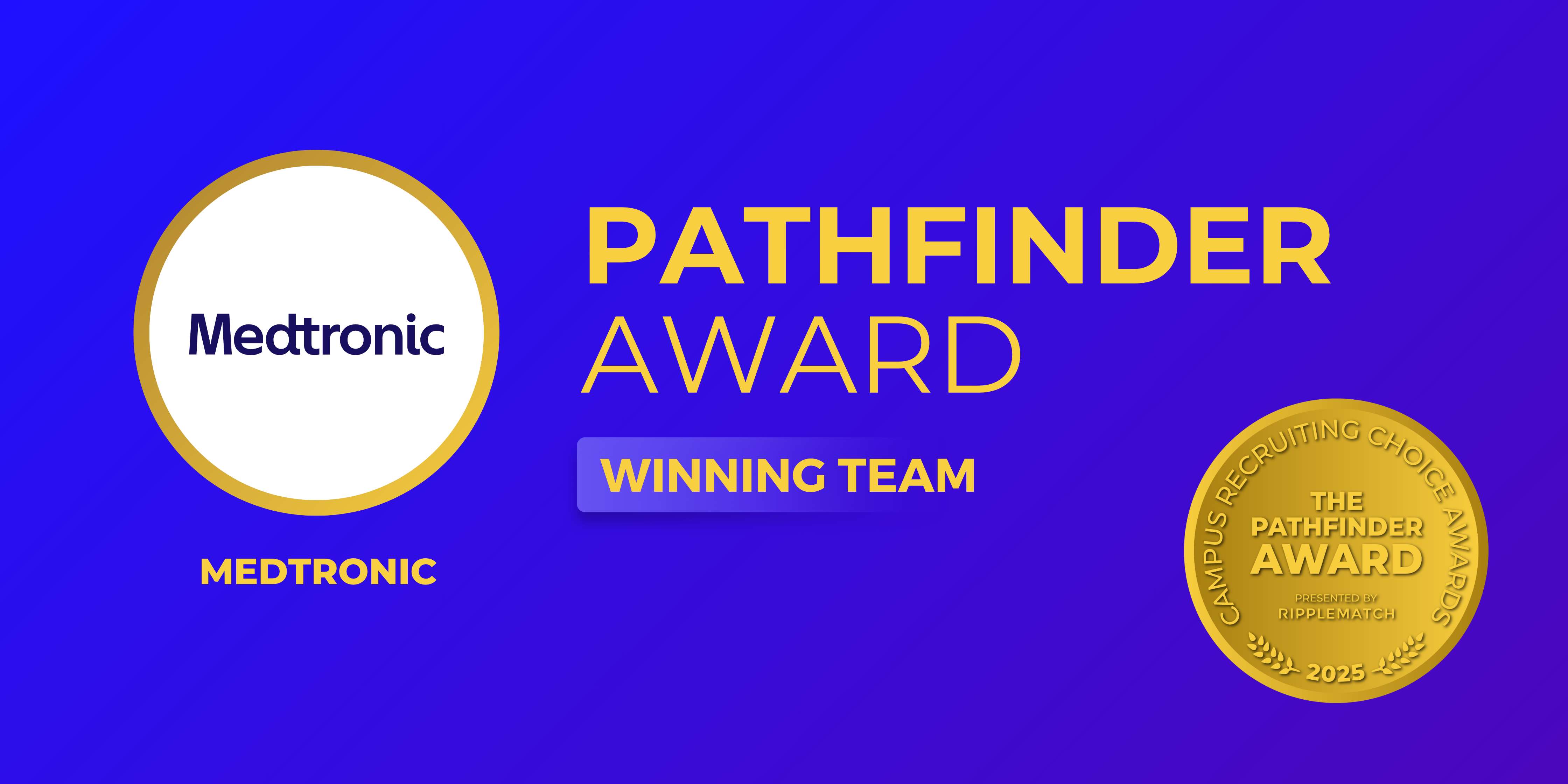 Pathfinder Award CRCA 2025 - Winning Team - Medtronic Pathfinder Award CRCA 2025 - Winning Team - Medtronic