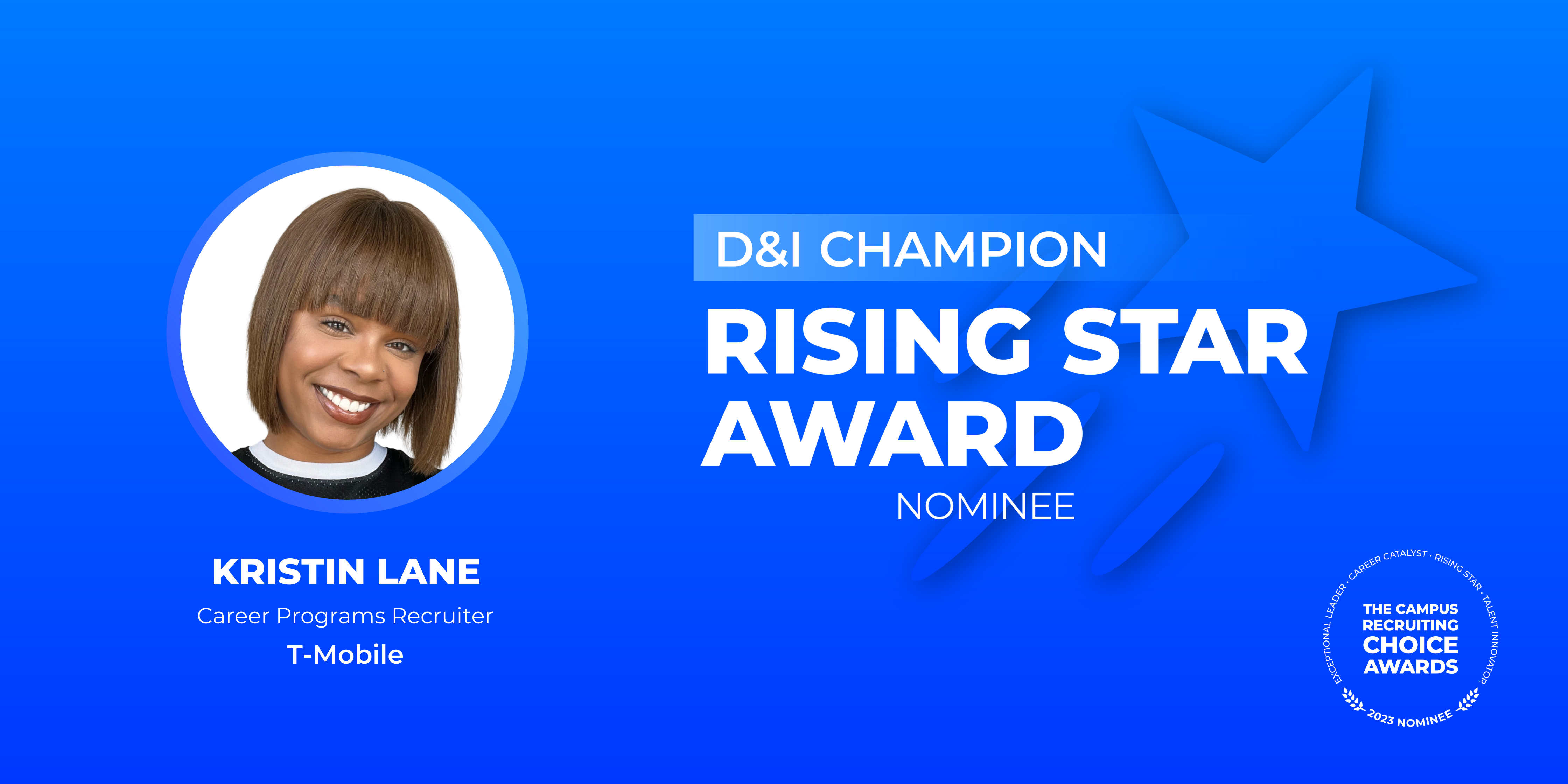 RISING STAR - D&I Champion - Kristin Lane