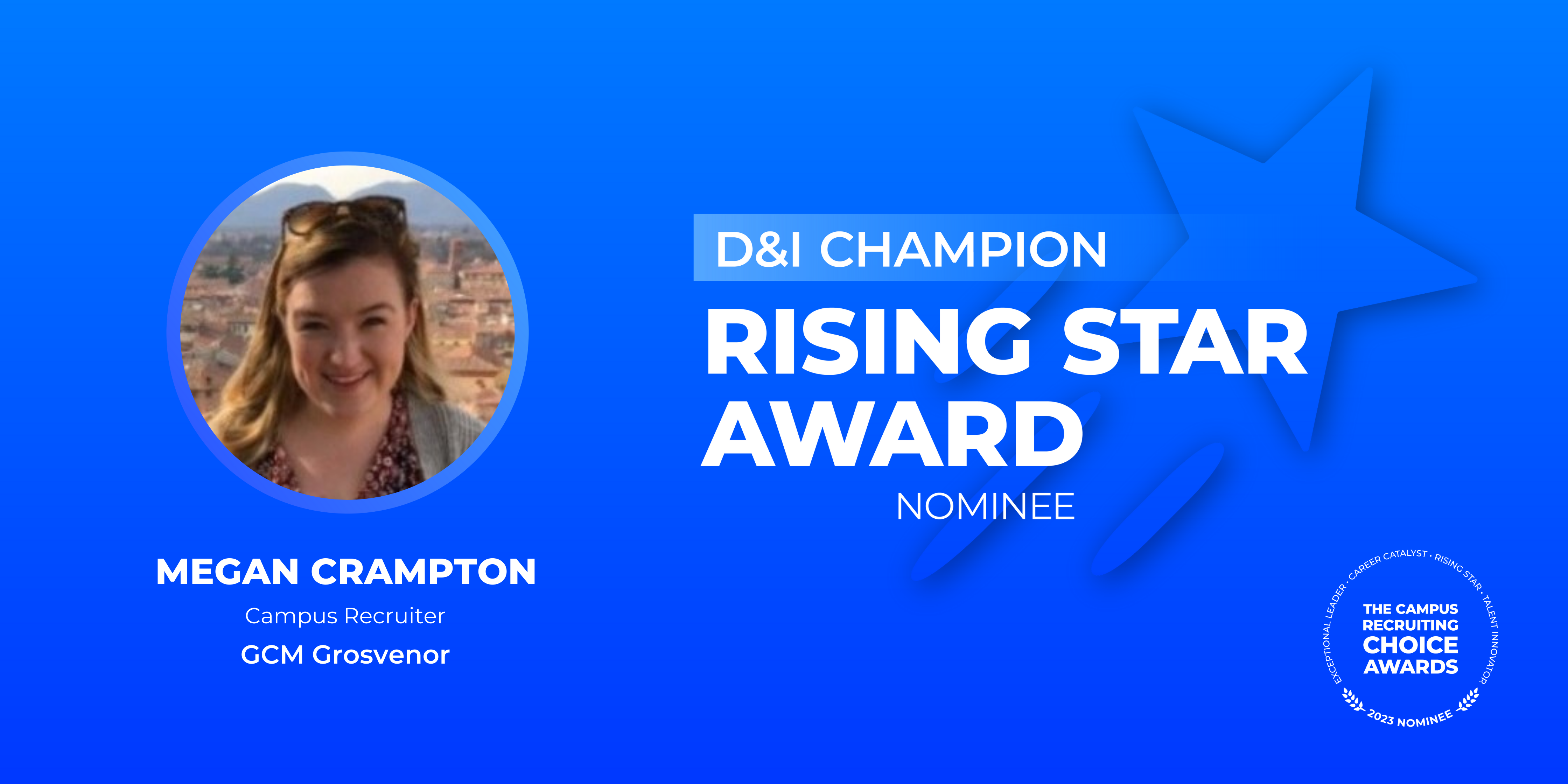 RISING STAR - D&I Champion - Megan Crampton