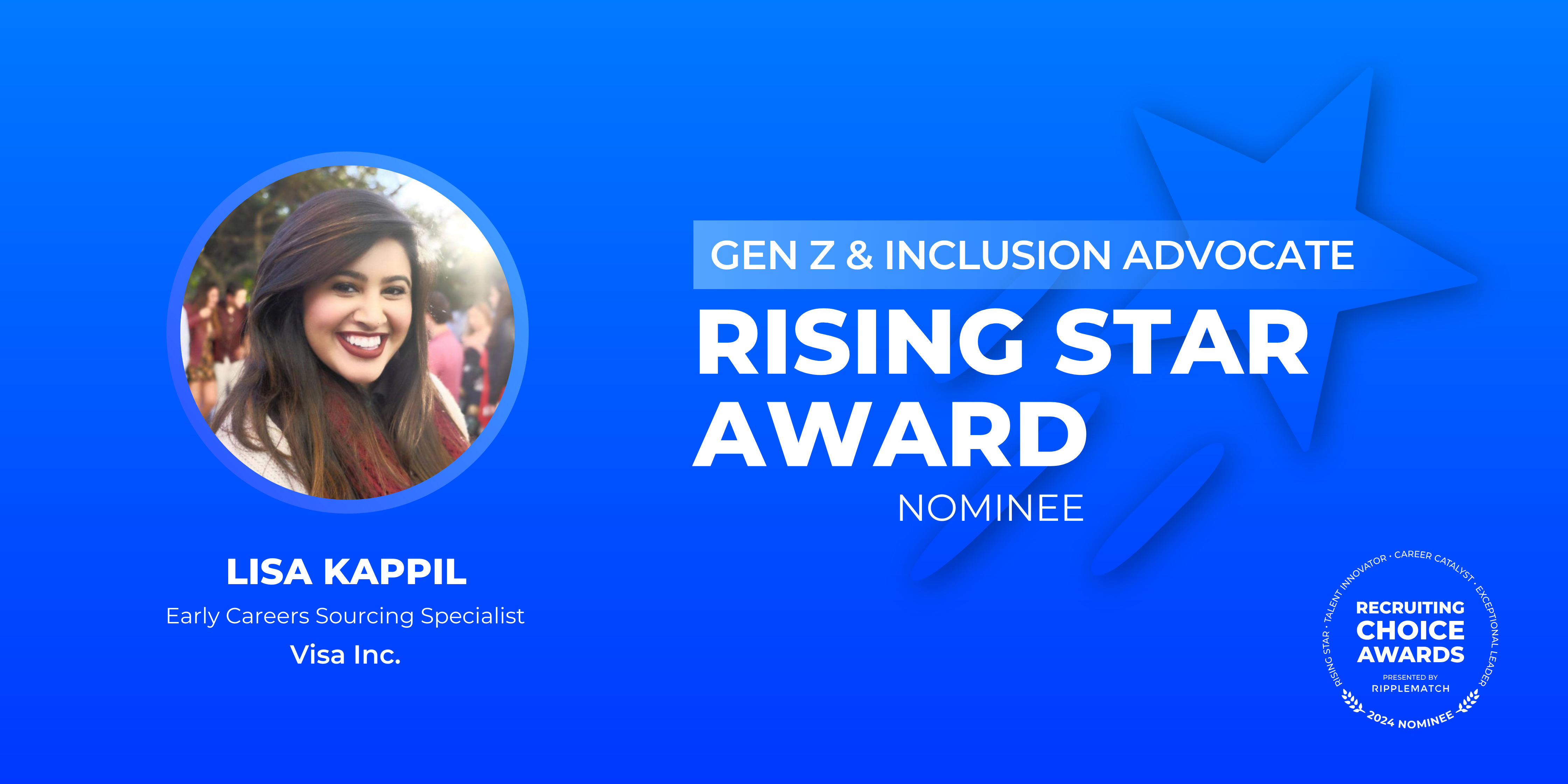 RISING STAR - Gen Z & Inclusion Advocate - Lisa Kappil