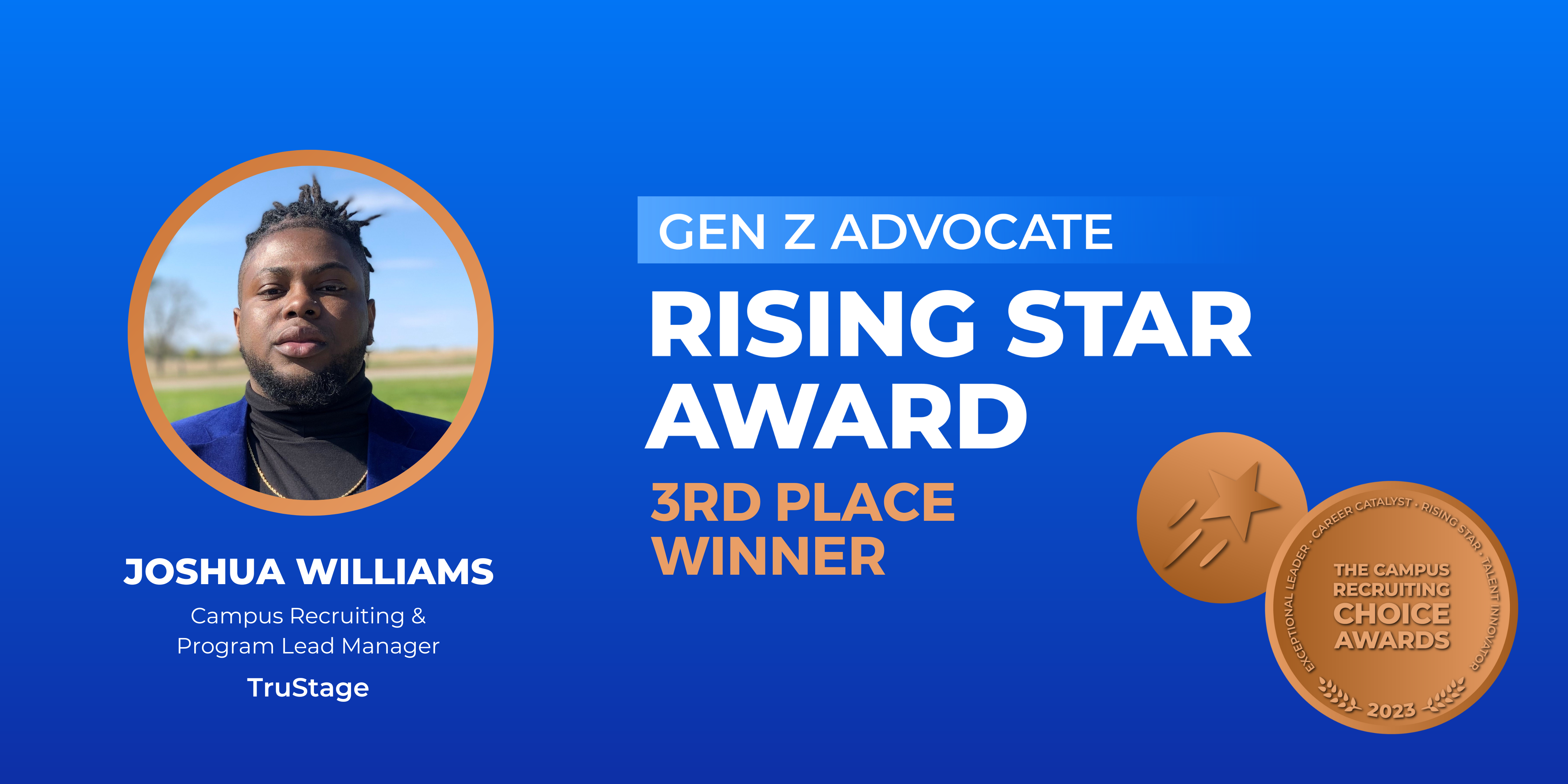 RISING STAR - Gen Z Advocate - 3rd Place Winner - Joshua Williams-2