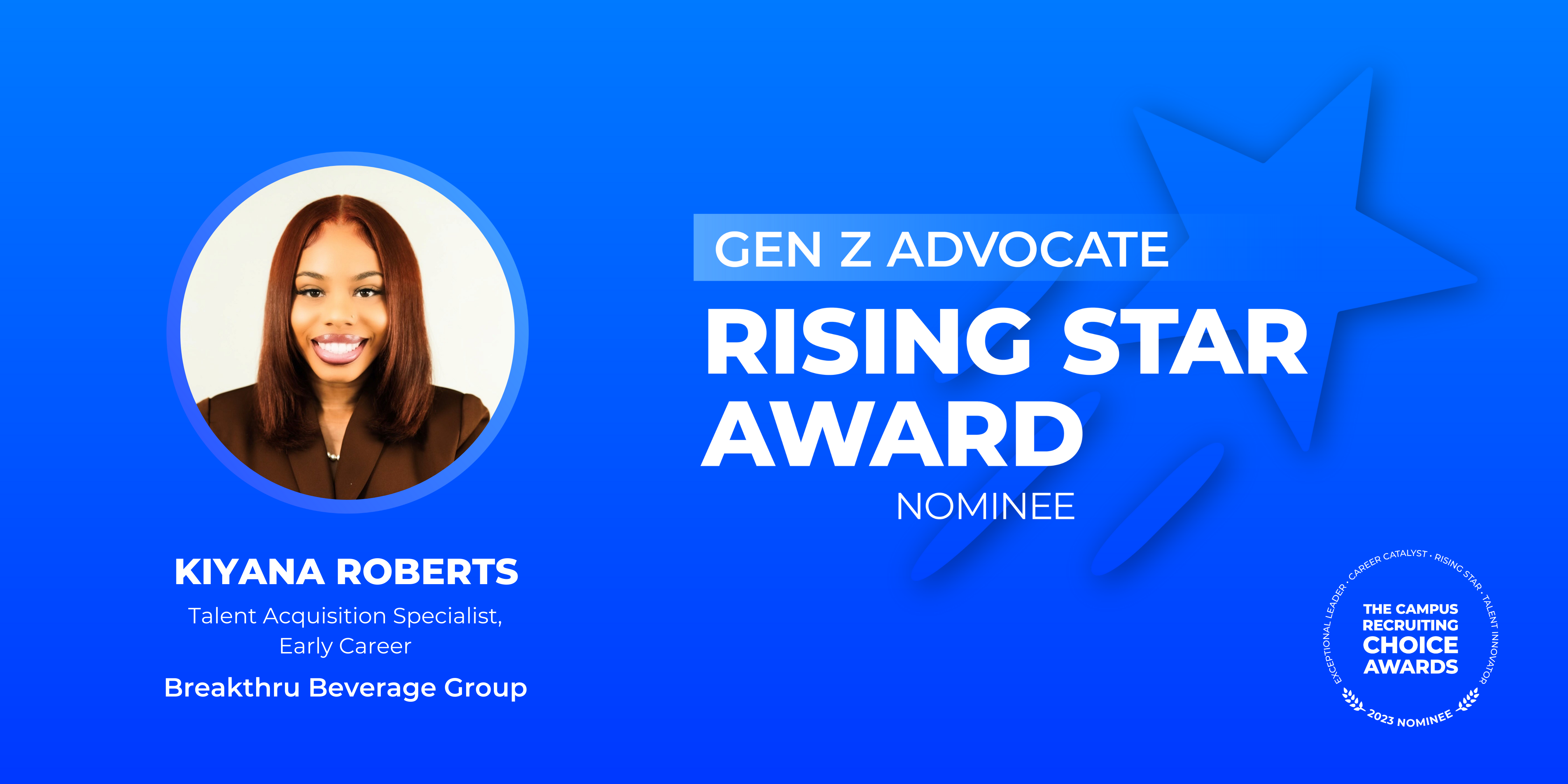 RISING STAR - Gen Z Advocate - Kiyana Roberts