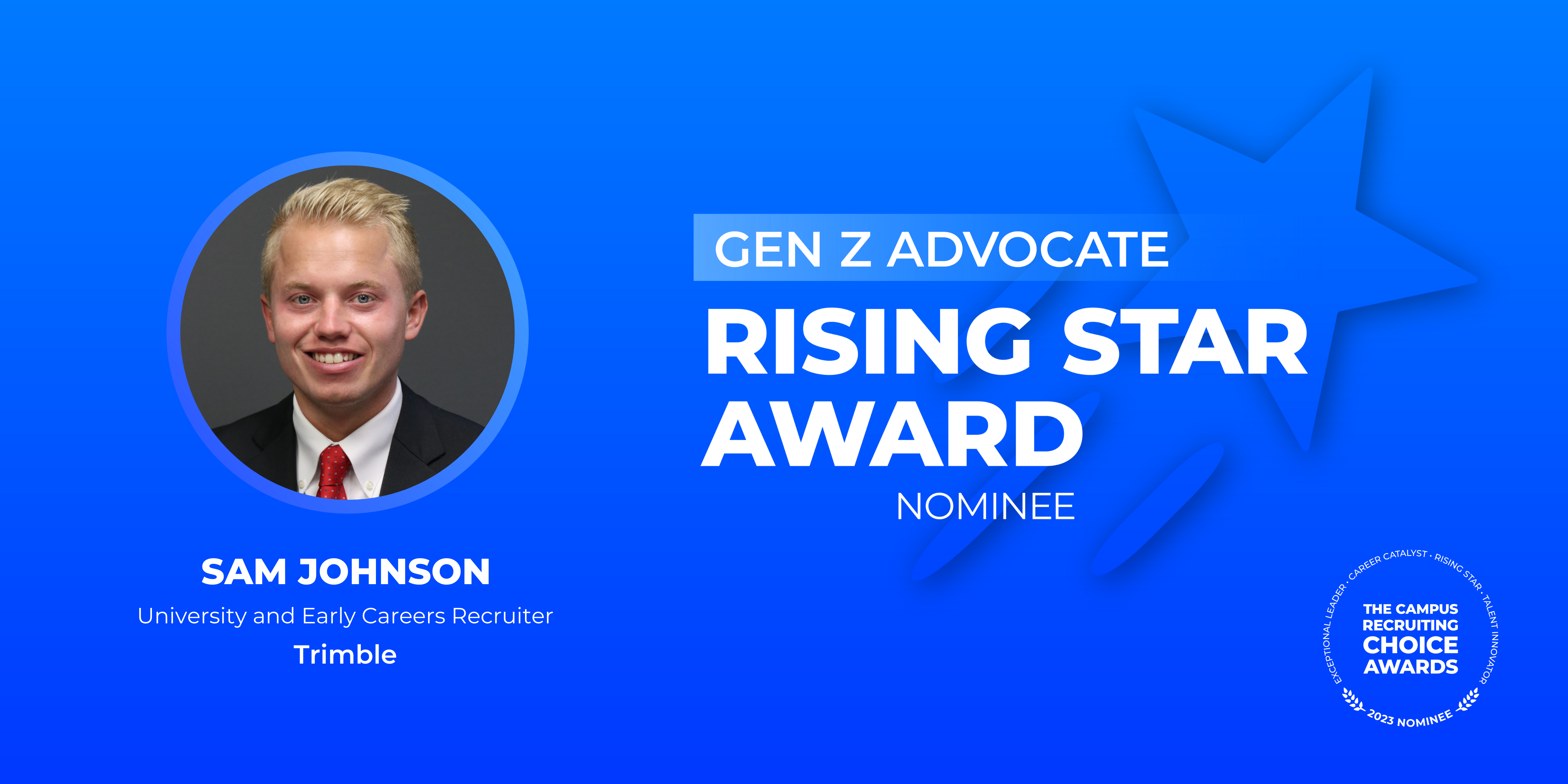 RISING STAR - Gen Z Advocate - Sam Johnson