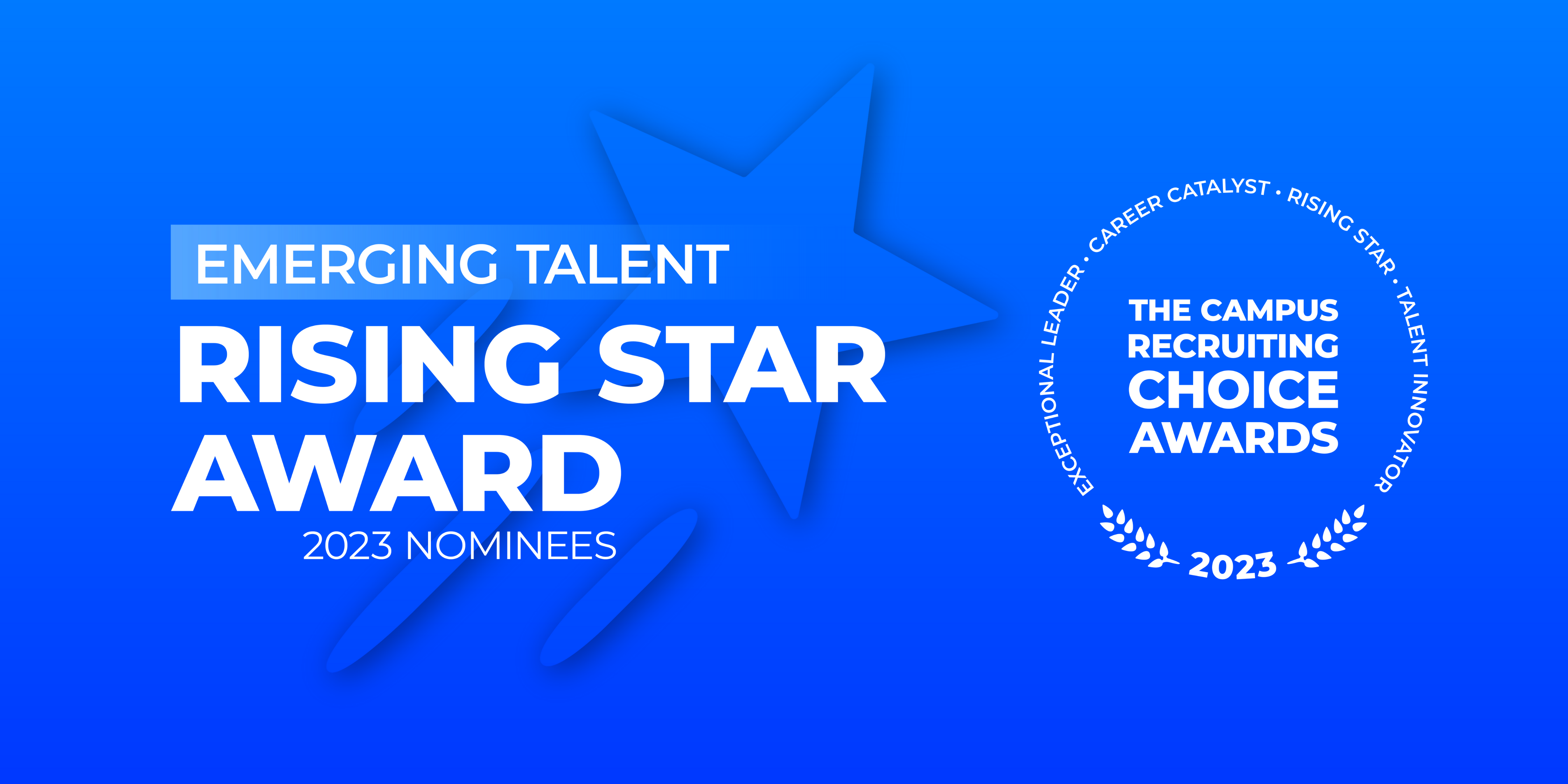 Rising Star Award - Emerging Talent - 2023 Nominees