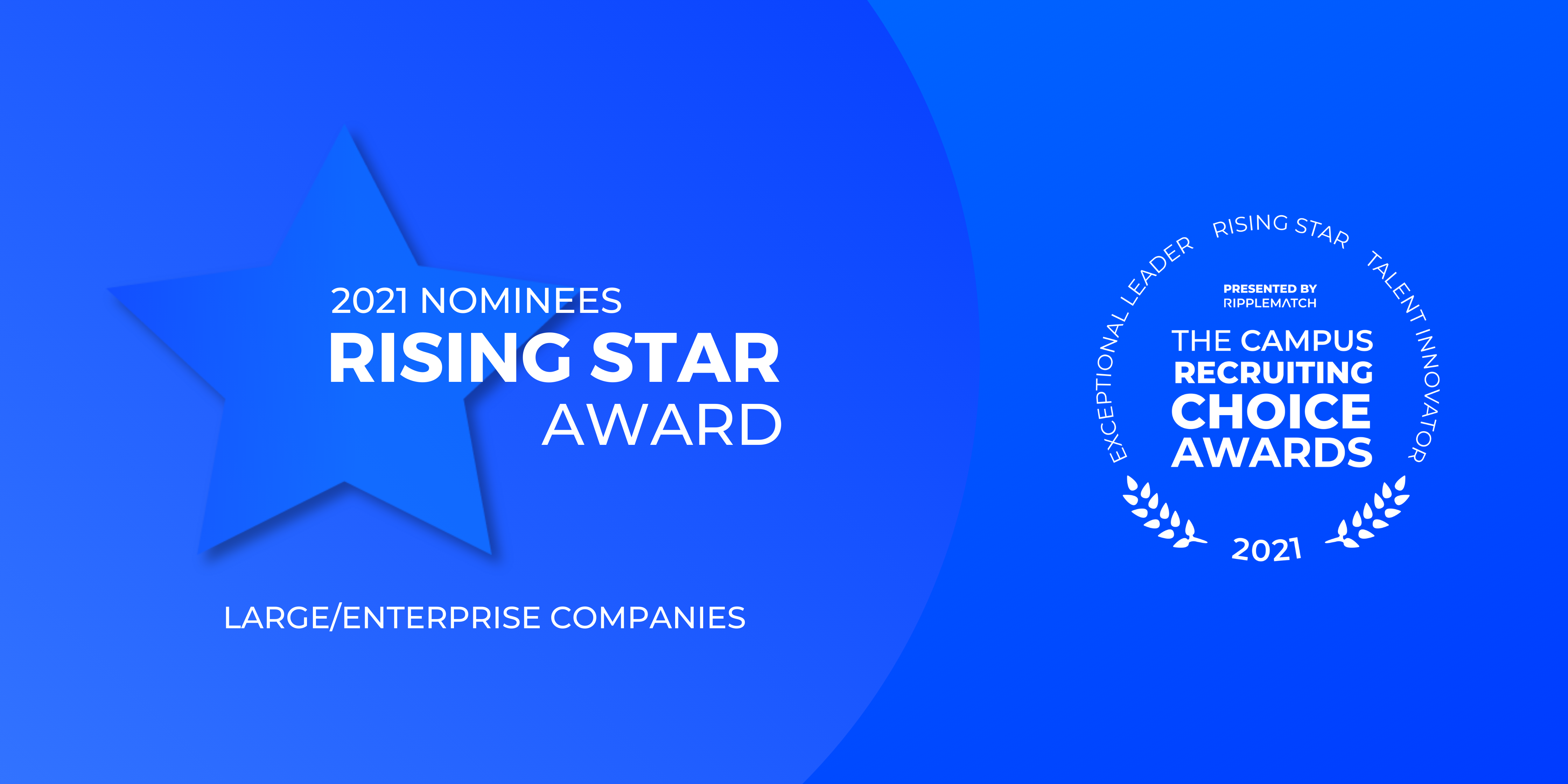 Rising Star Award - Large/Enterprise Companies