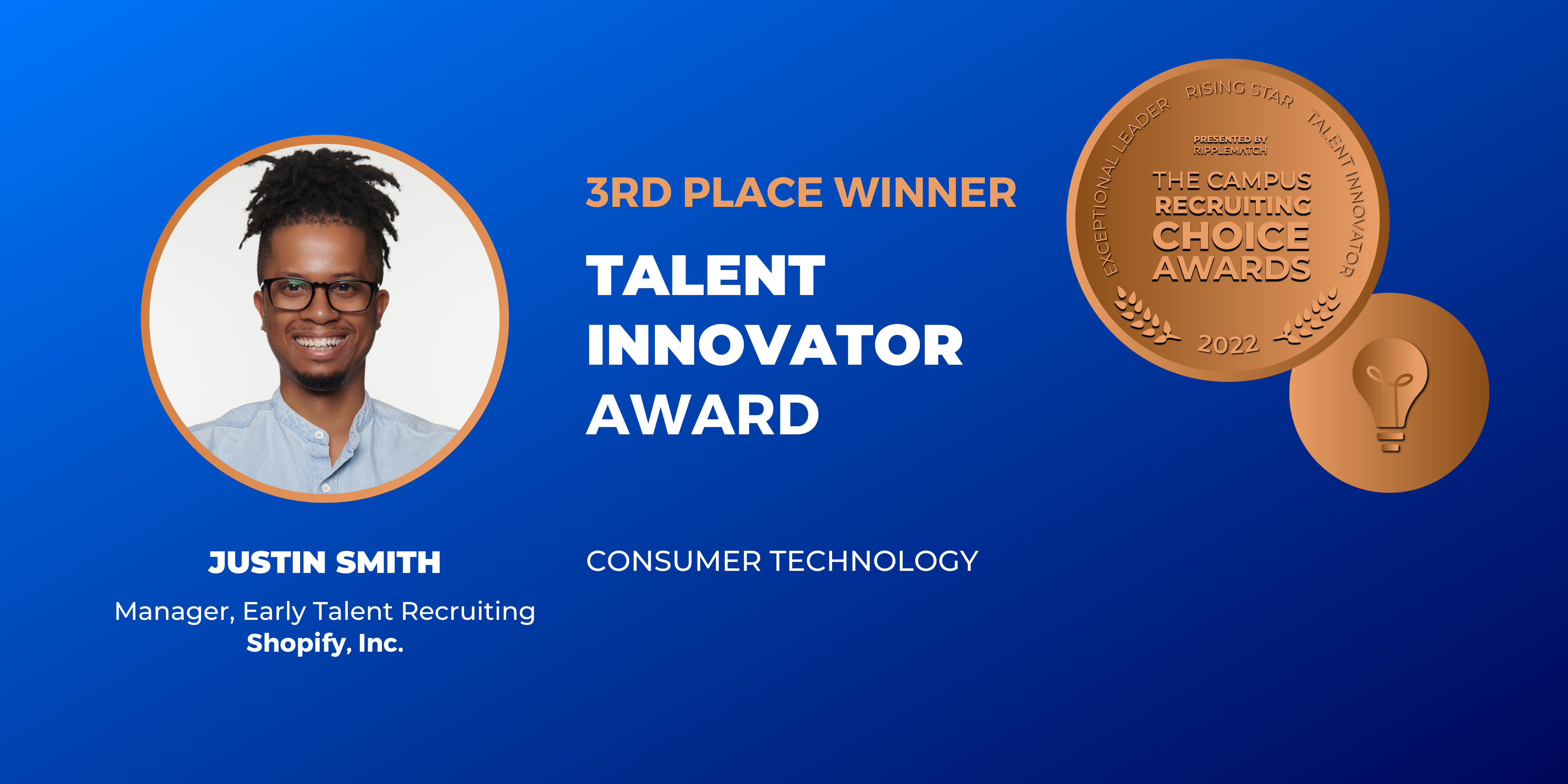 TALENT INNOVATOR - 3rd place - Consumer Technology - Justin Smith