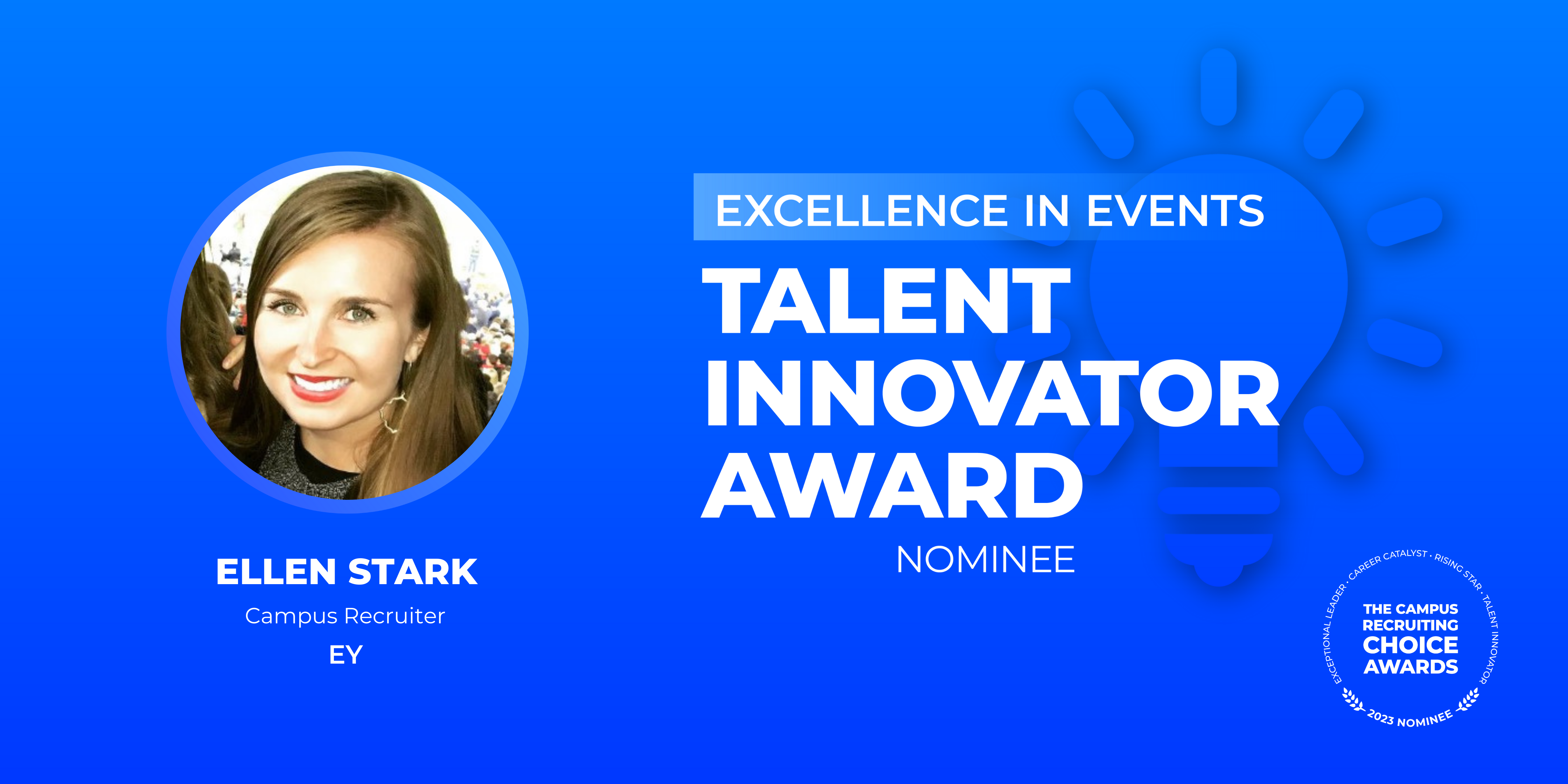 TALENT INNOVATOR - Excellence In Events - Ellen Stark