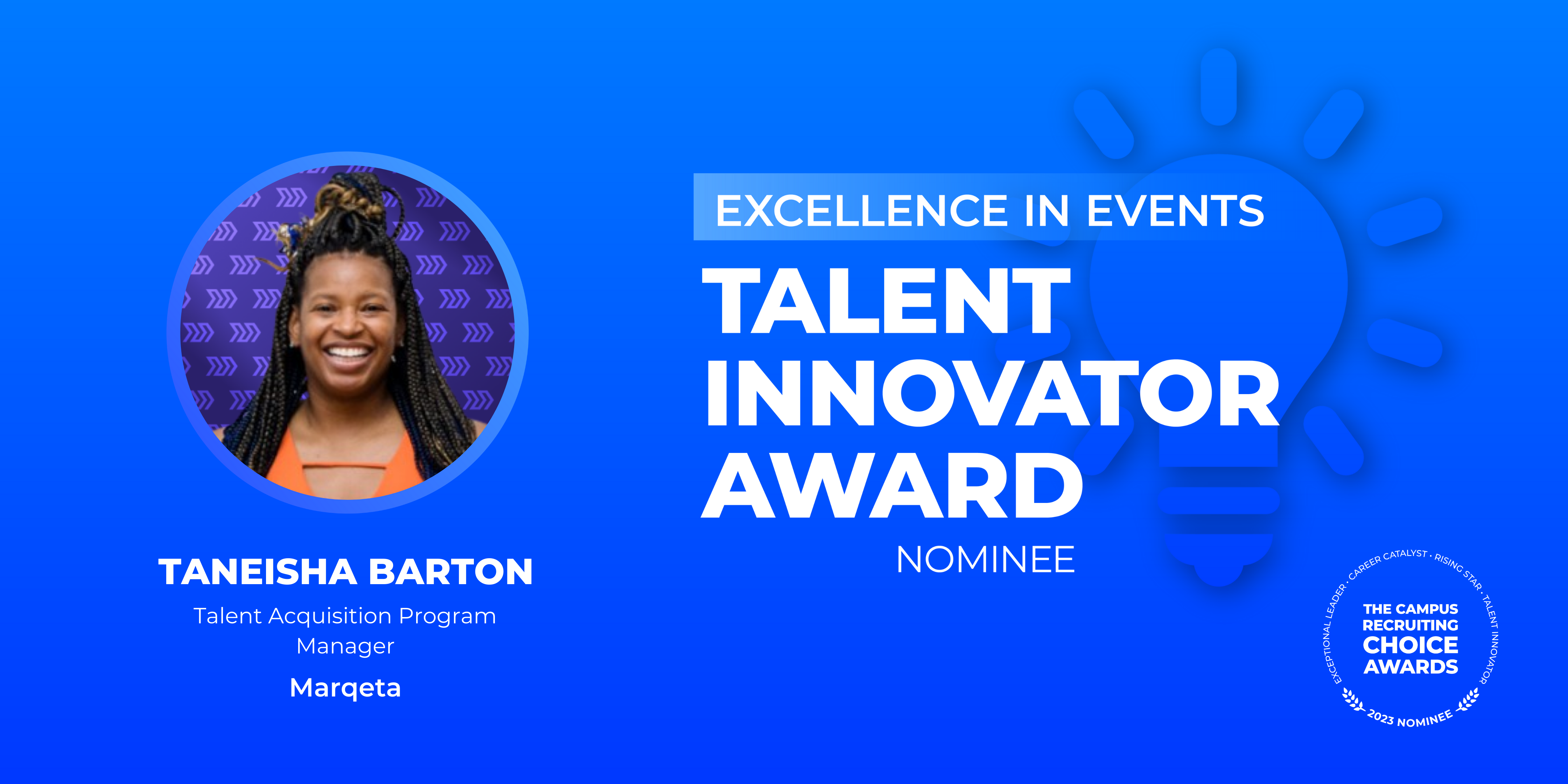 TALENT INNOVATOR - Excellence In Events - TaNeisha Barton