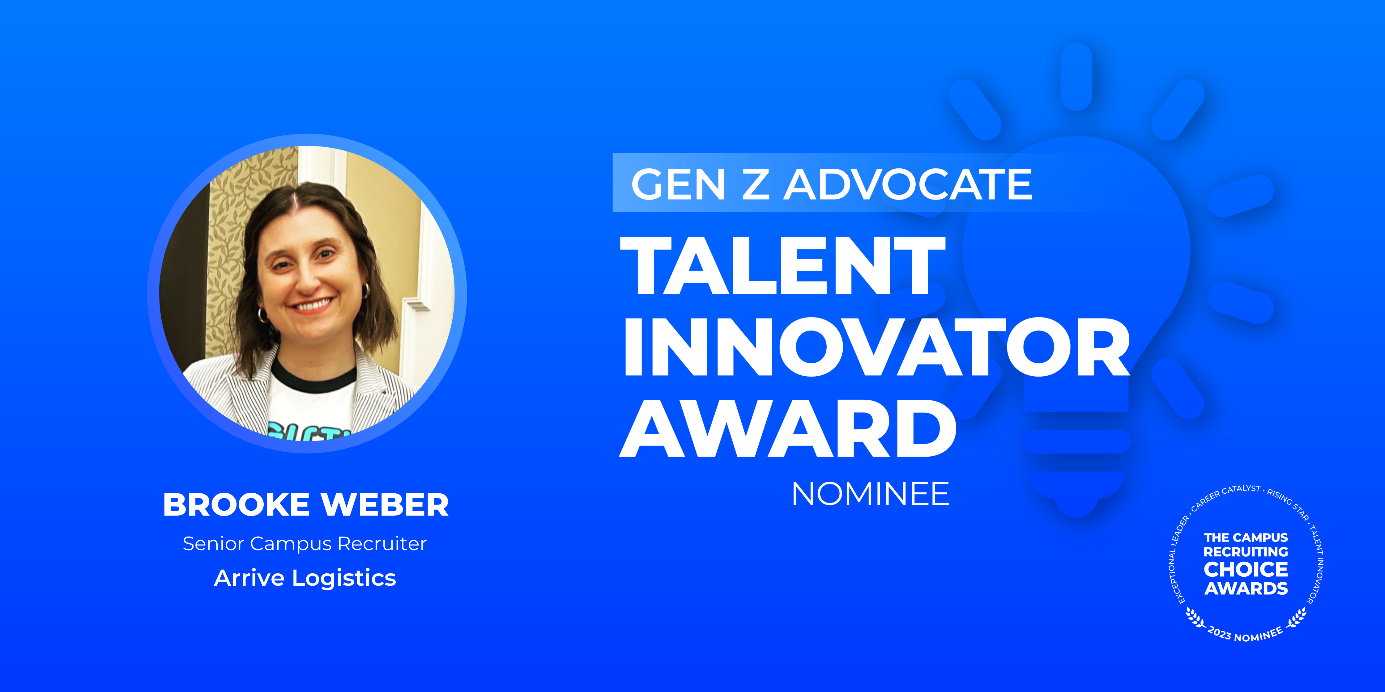 TALENT INNOVATOR - Gen Z Advocate - Brooke Weber