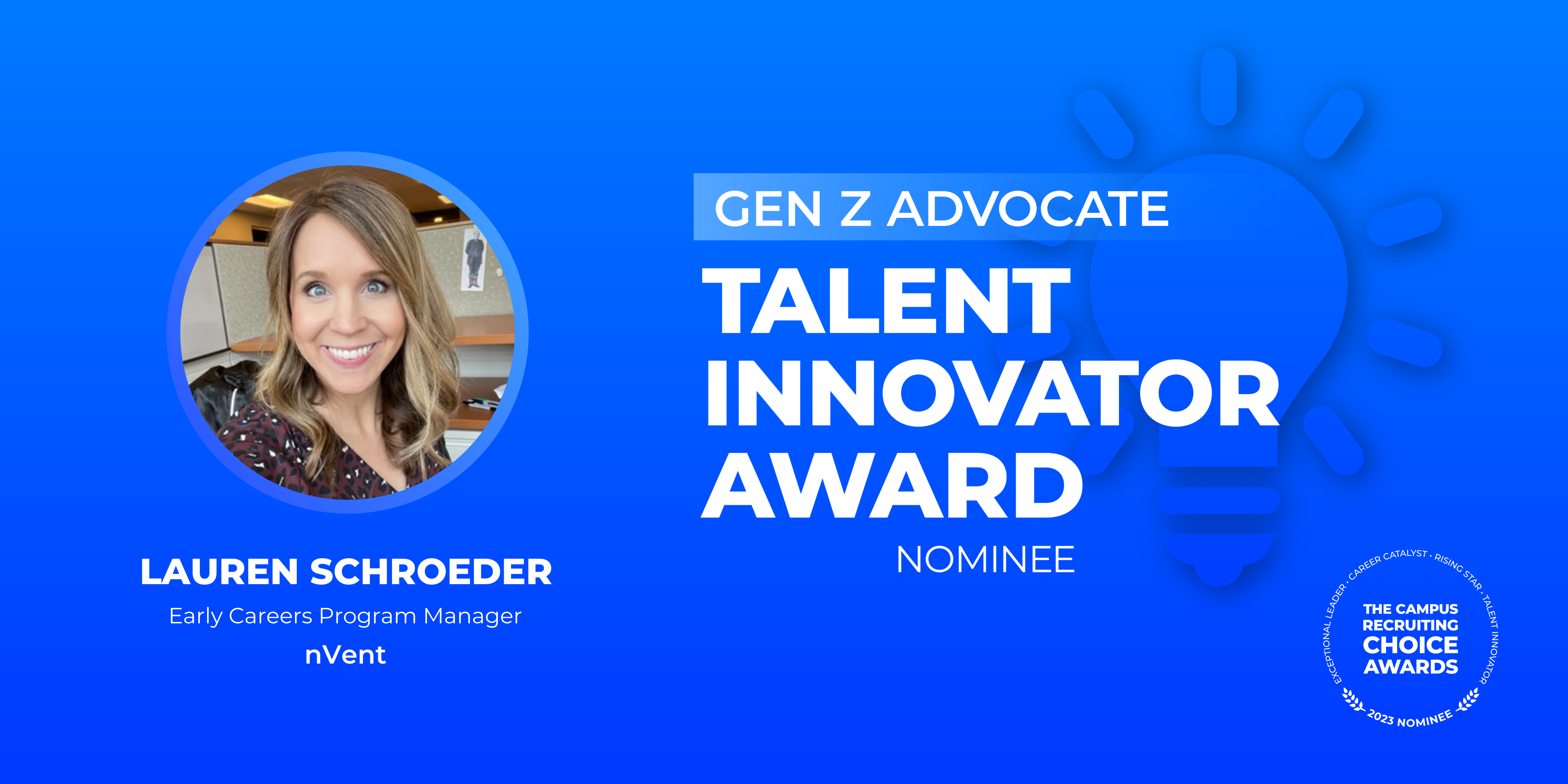 TALENT INNOVATOR - Gen Z Advocate - Lauren Schroeder