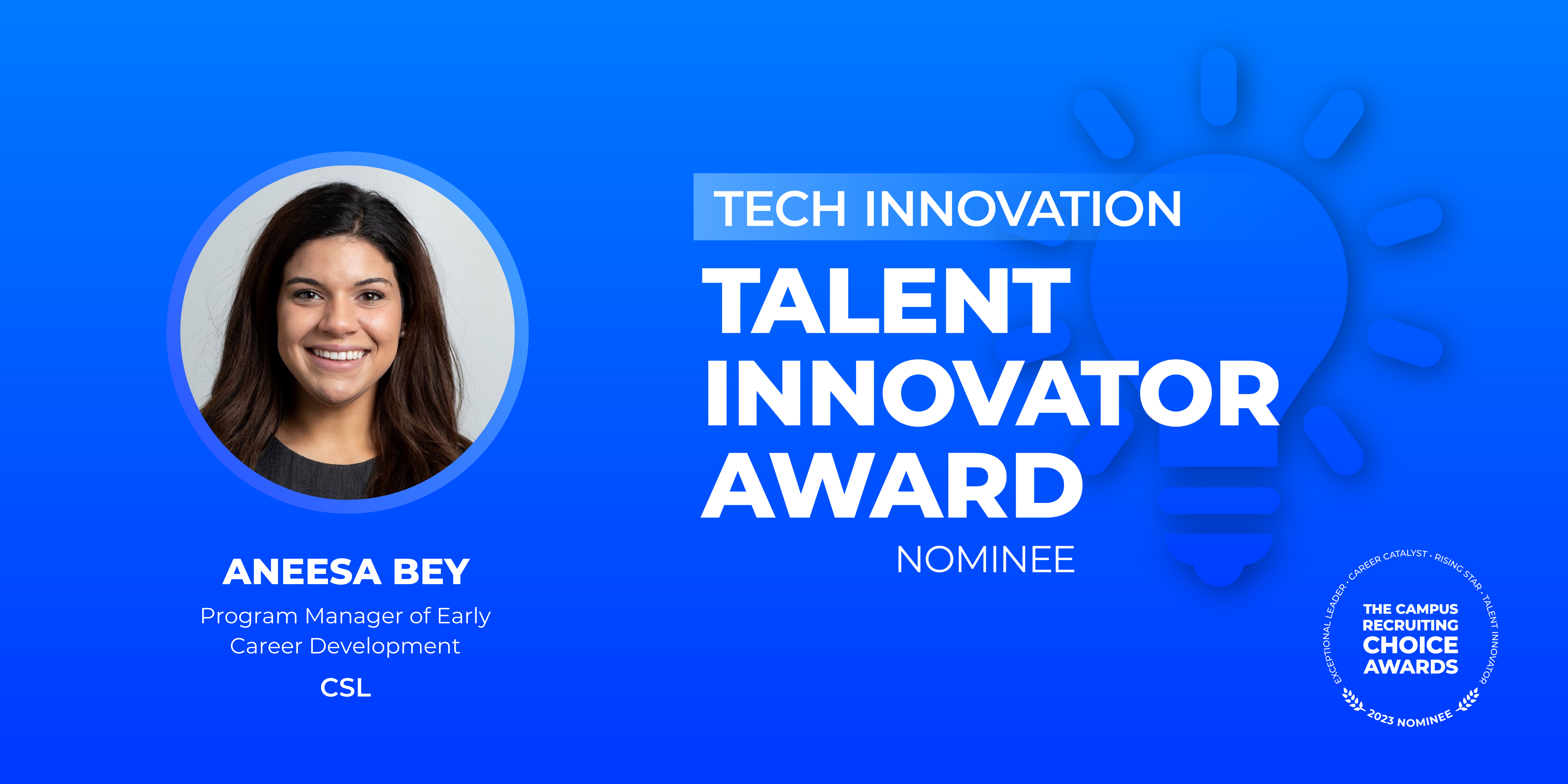 TALENT INNOVATOR - Tech Innovation - Aneesa Bey