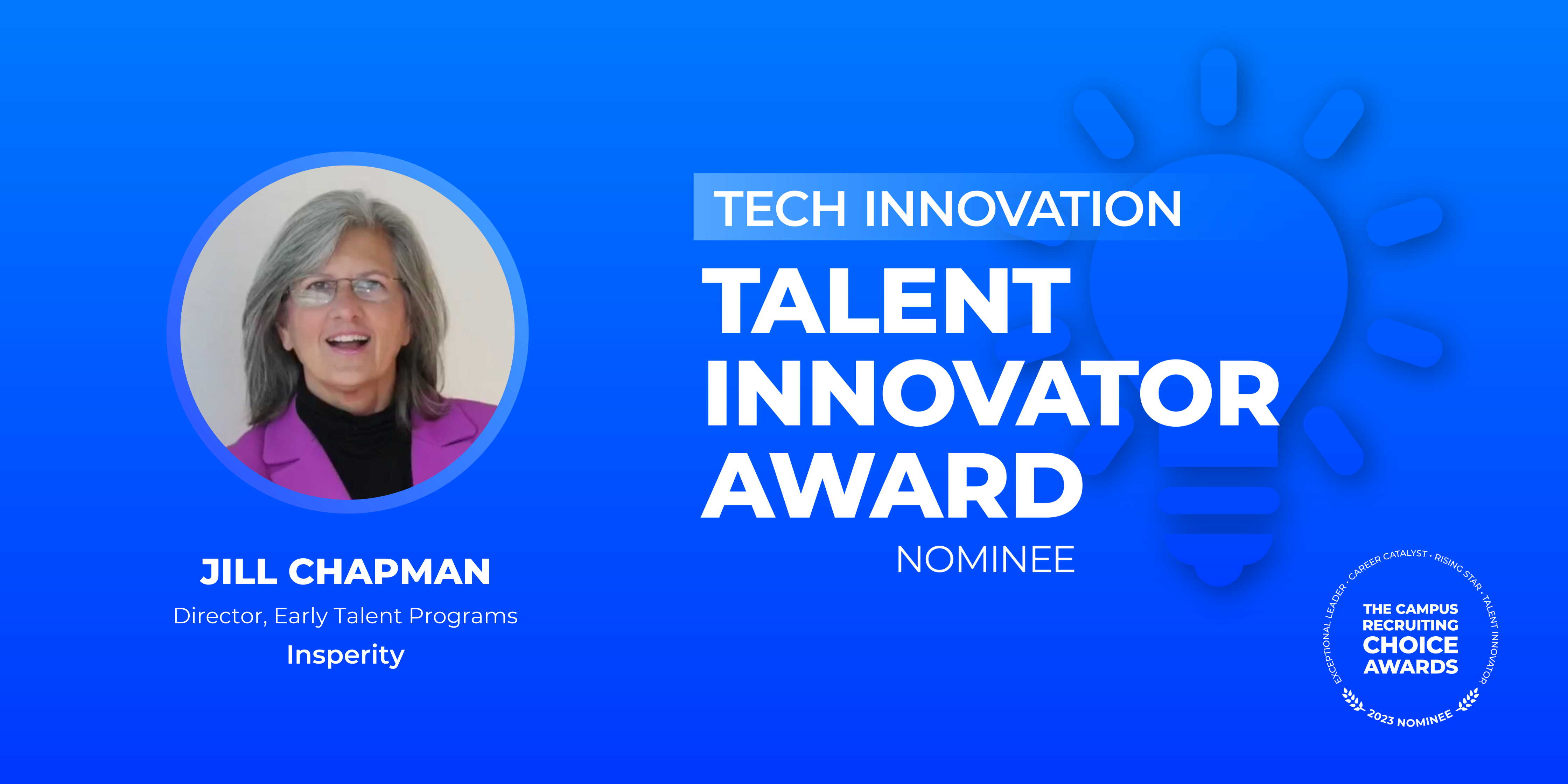 TALENT INNOVATOR - Tech Innovation - Jill Chapman