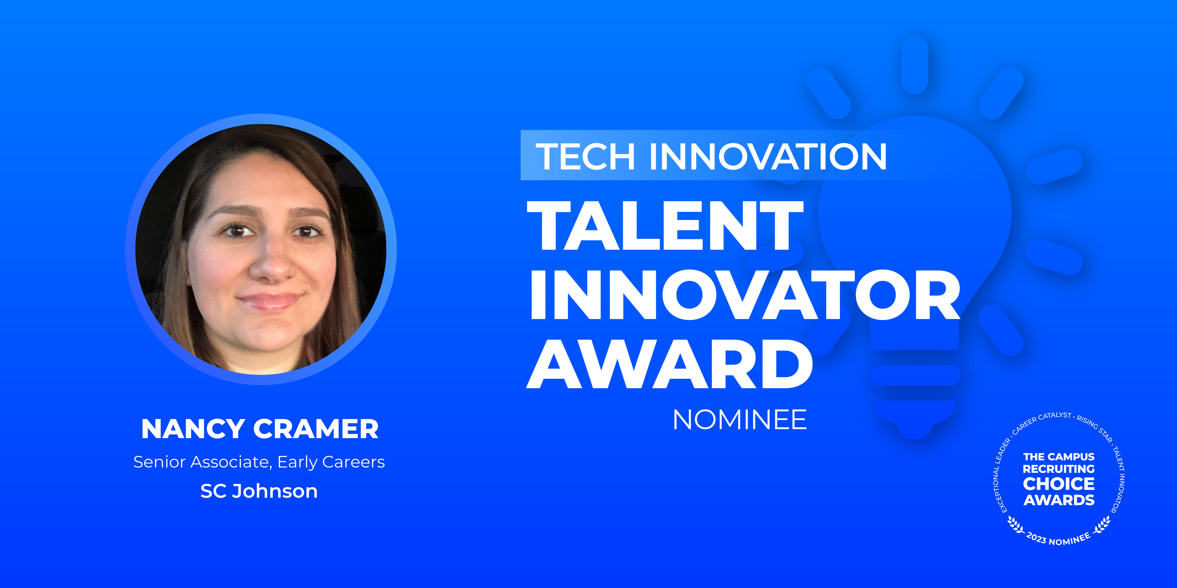 TALENT INNOVATOR - Tech Innovation - Nancy Cramer