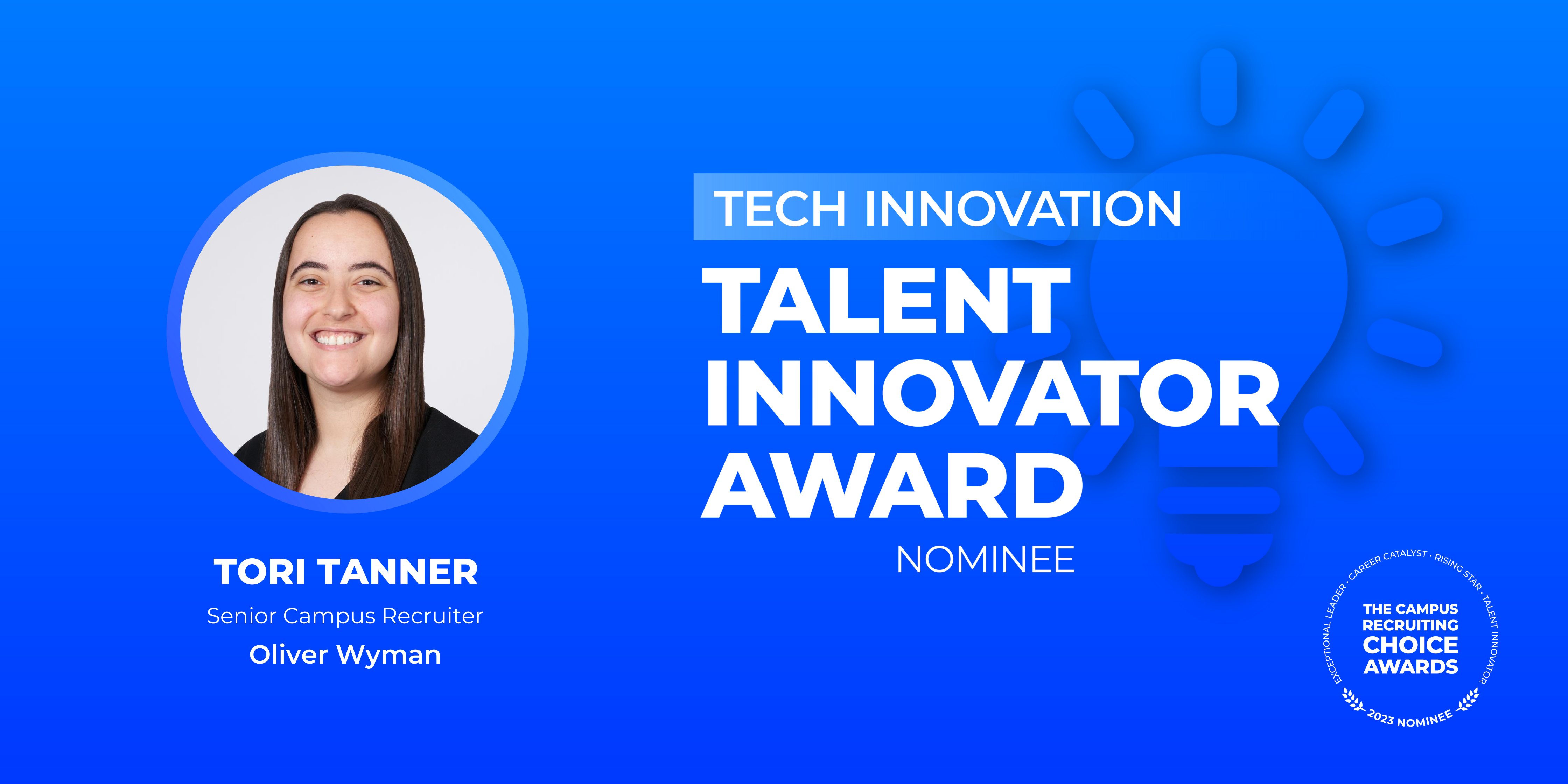 TALENT INNOVATOR - Tech Innovation - Tori Tanner