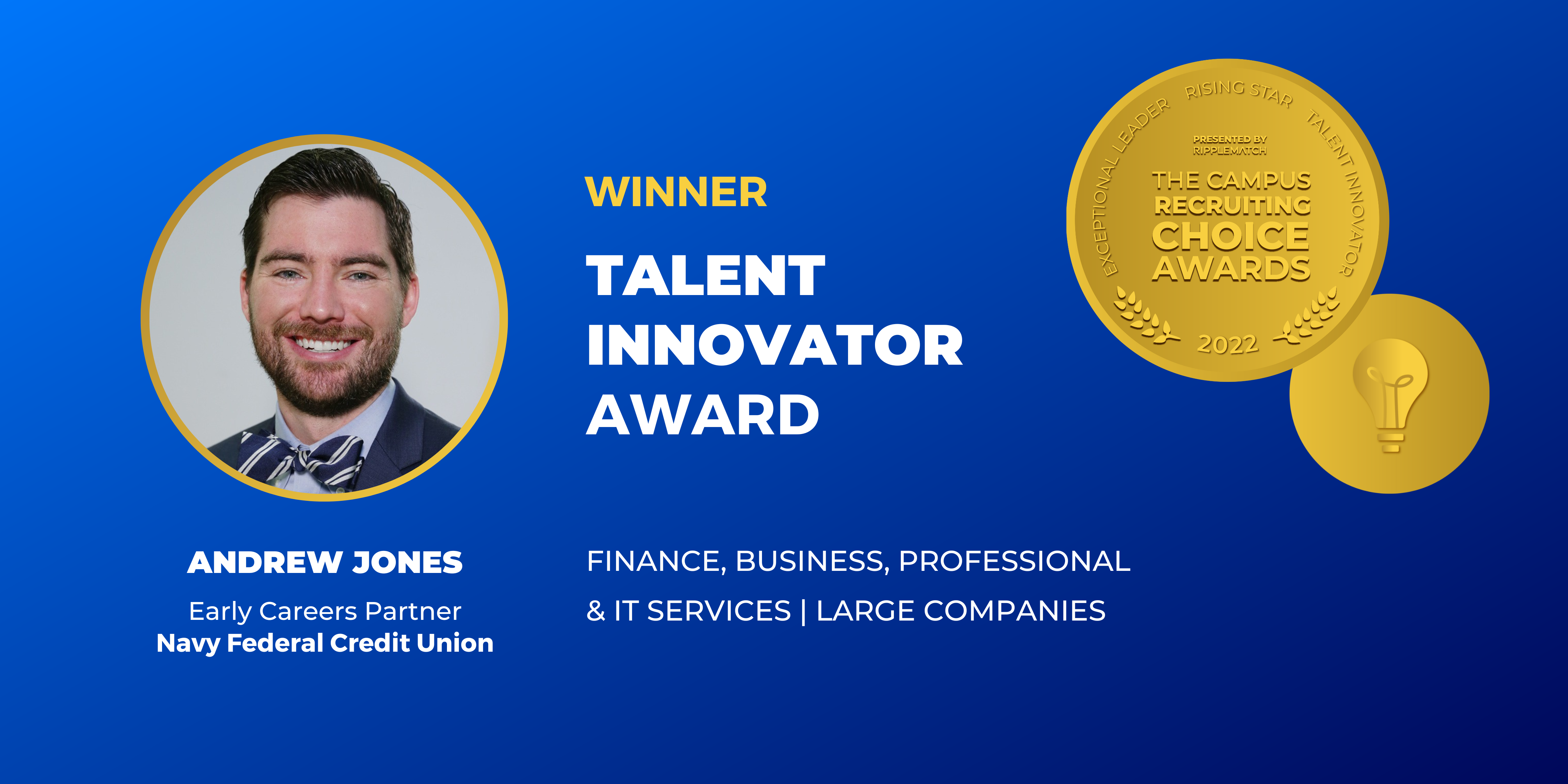 TALENT INNOVATOR - Winner - Finance, Business, Professional & IT Services _ Large Companies - Andrew Jones