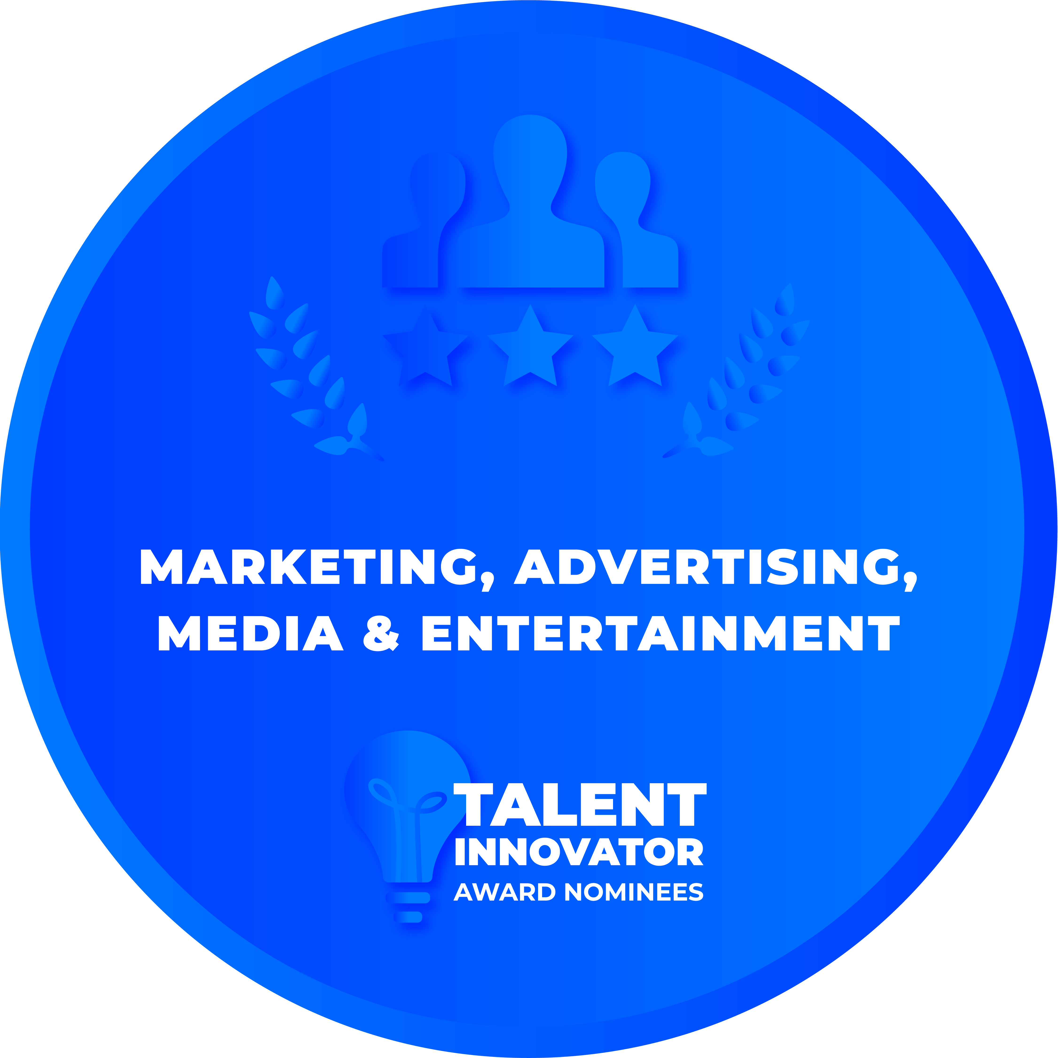 CRCA 2022 - TALENT INNOVATOR AWARD - Marketing Advertising Media and Entertainment