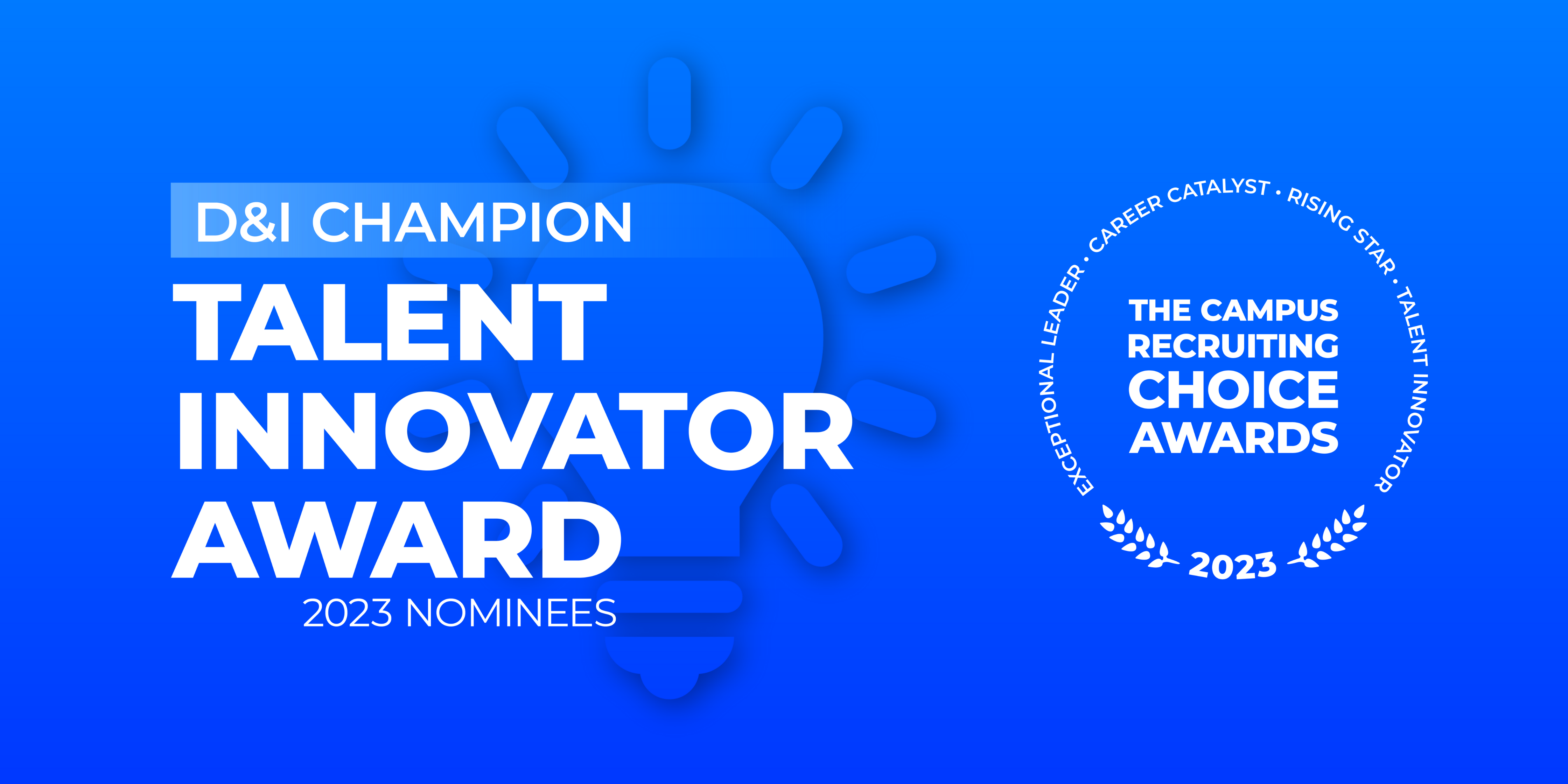 Talent Innovator Award - D&I Champion - 2023 Nominees