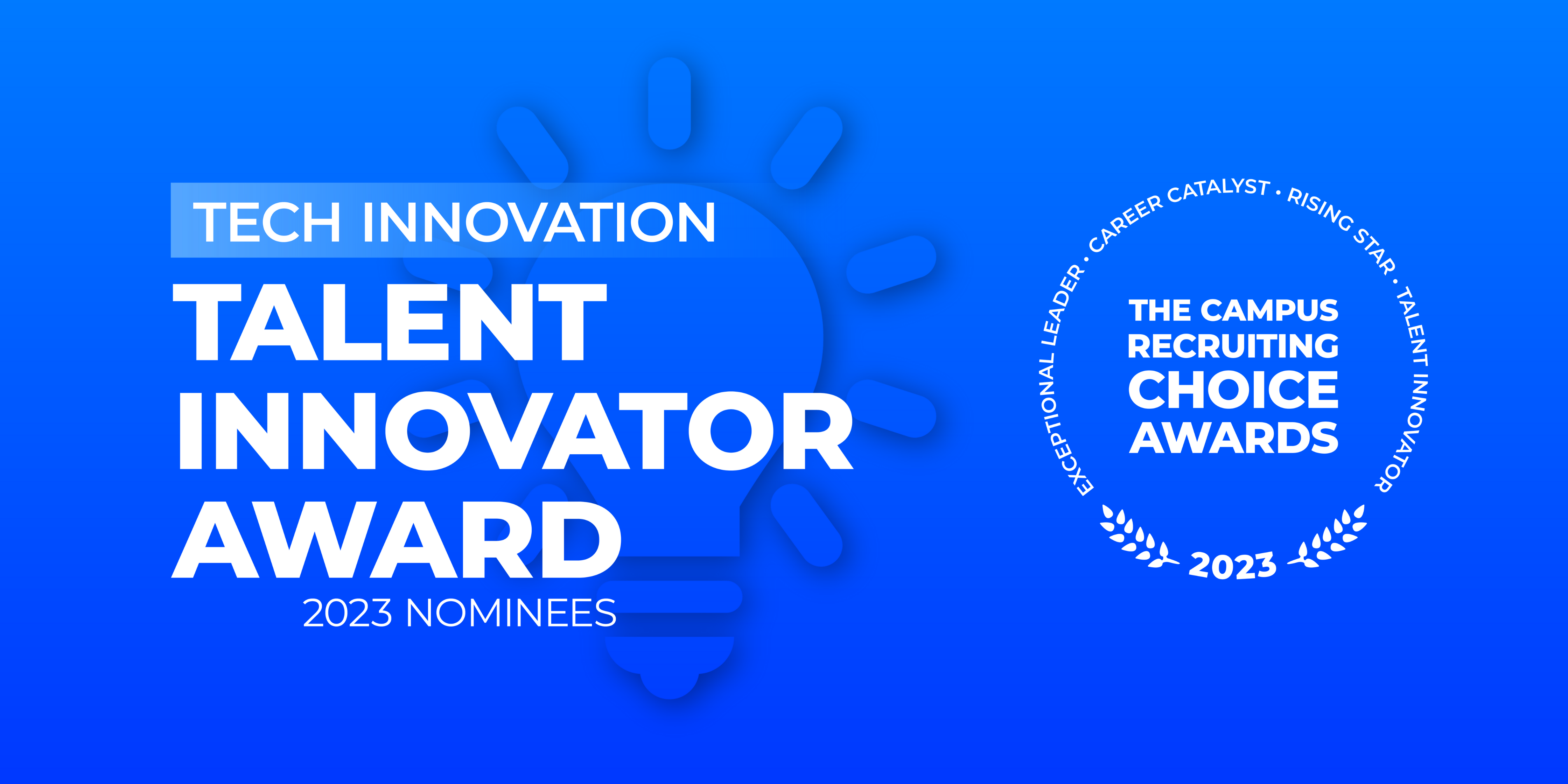 Talent Innovator Award - Tech Innovation - 2023 Nominees