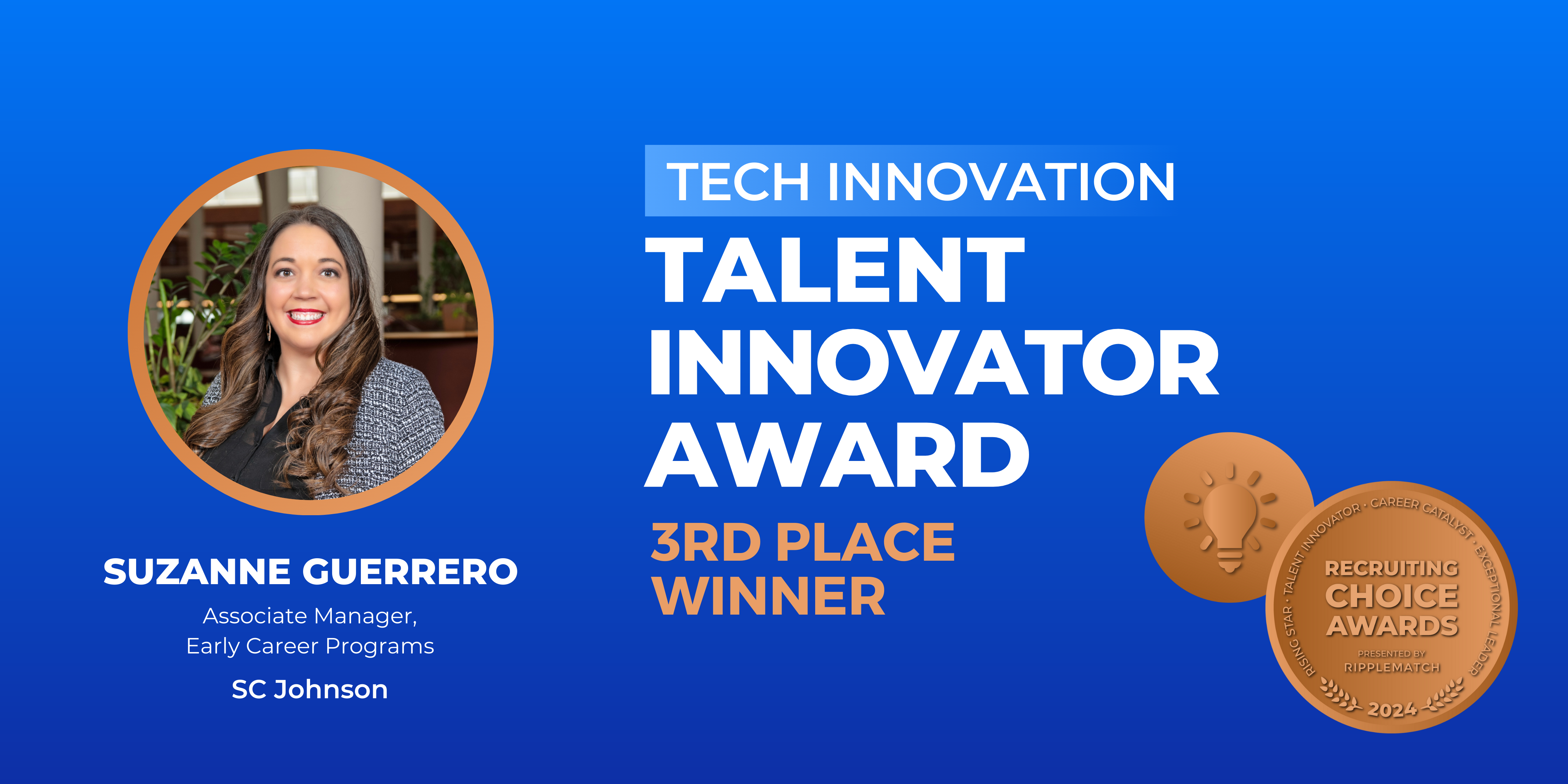 Talent Innovator Award, Tech Innovation - 3rd Place Winner - Suzanne Guerrero-1